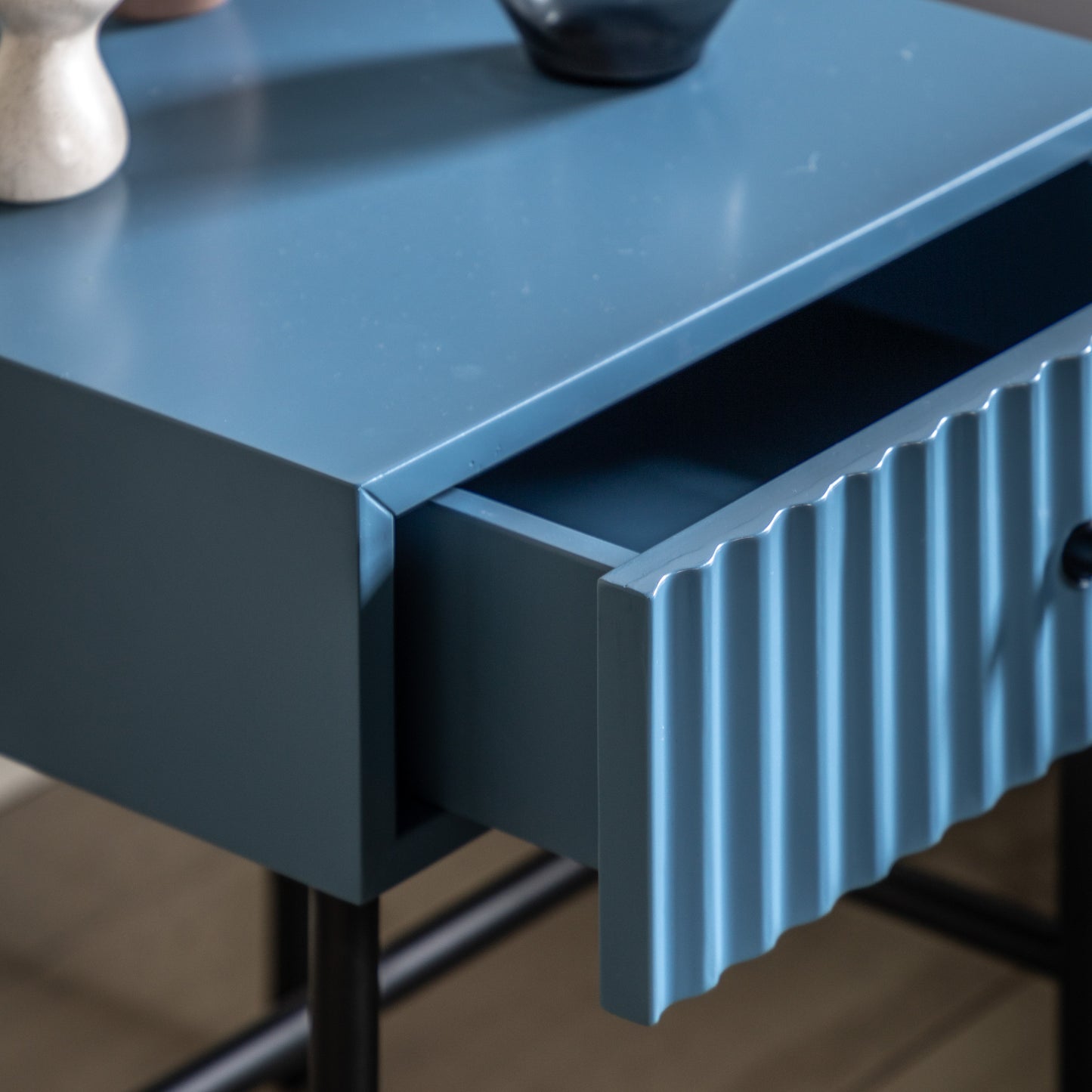 Buckhurst 1 Drawer Bedside Blue