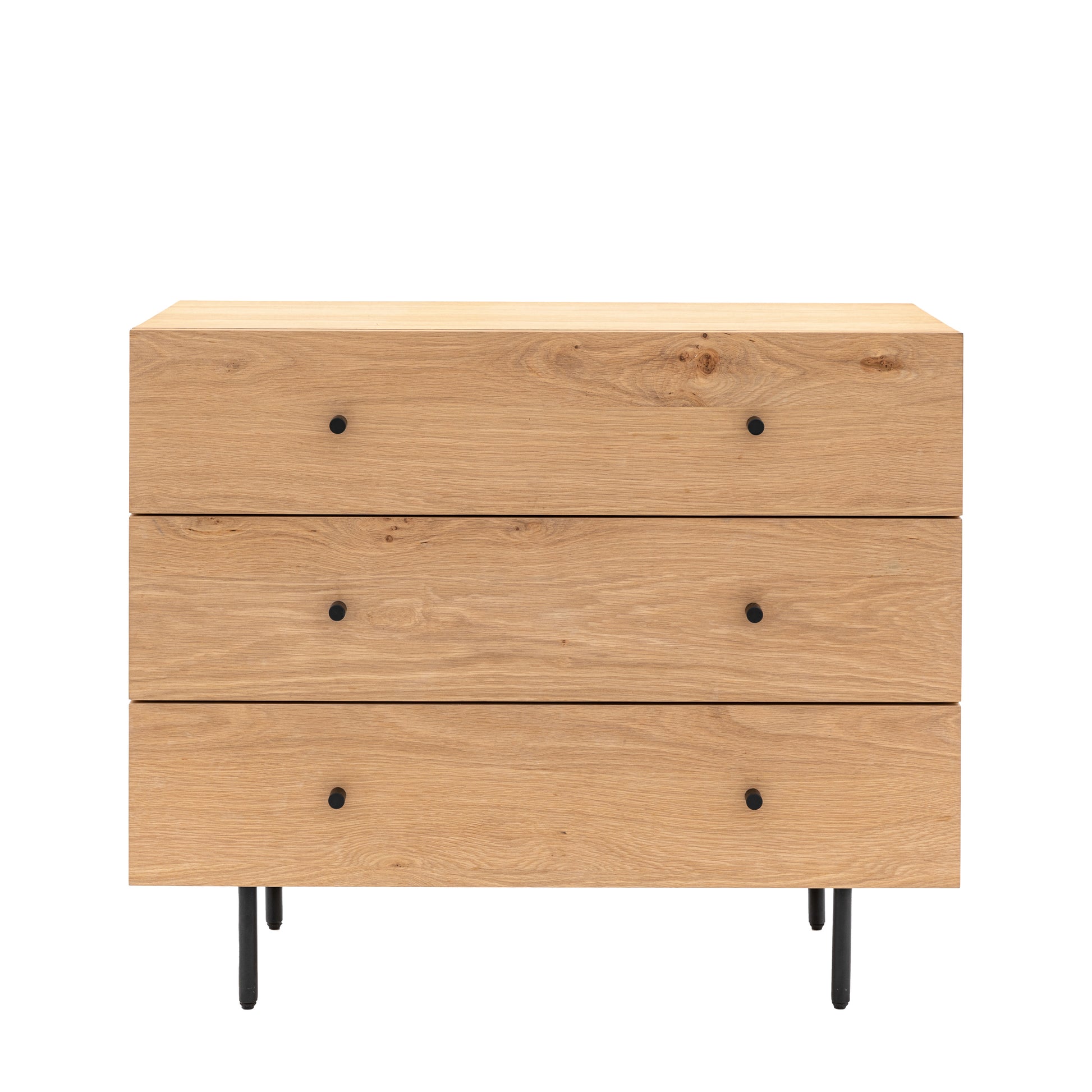Ashdown 3 Drawer Chest Natural