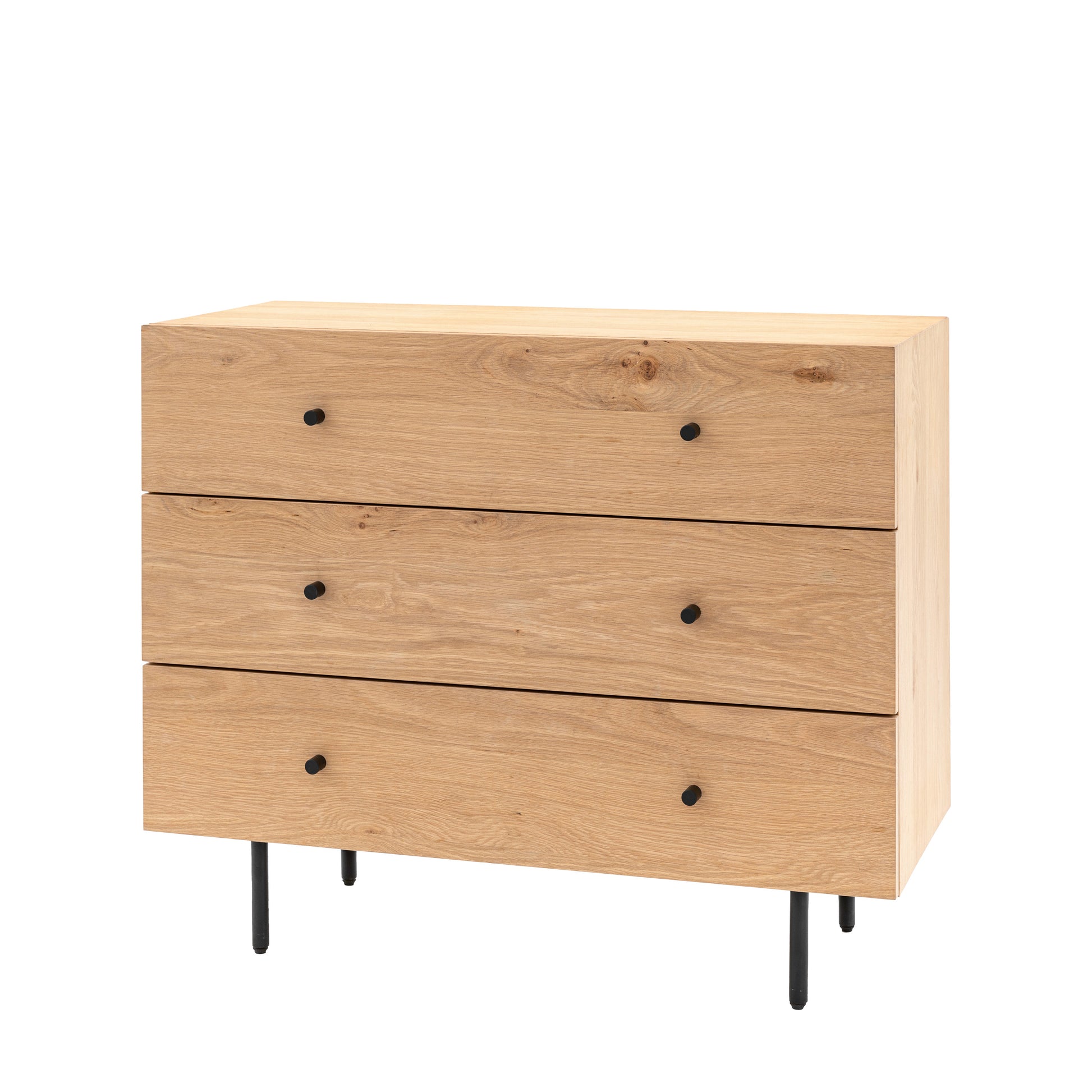 Ashdown 3 Drawer Chest Natural