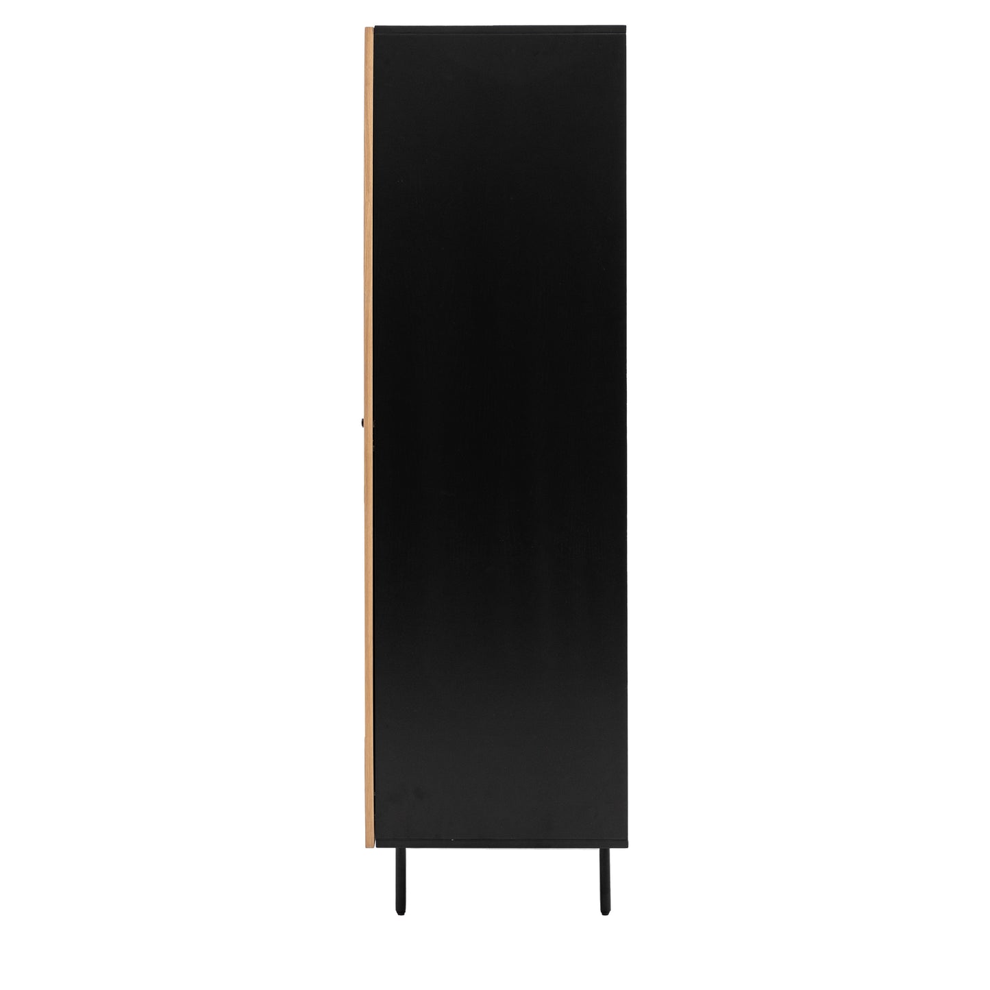 Hyland 2 Door Wardrobe Black / Natural