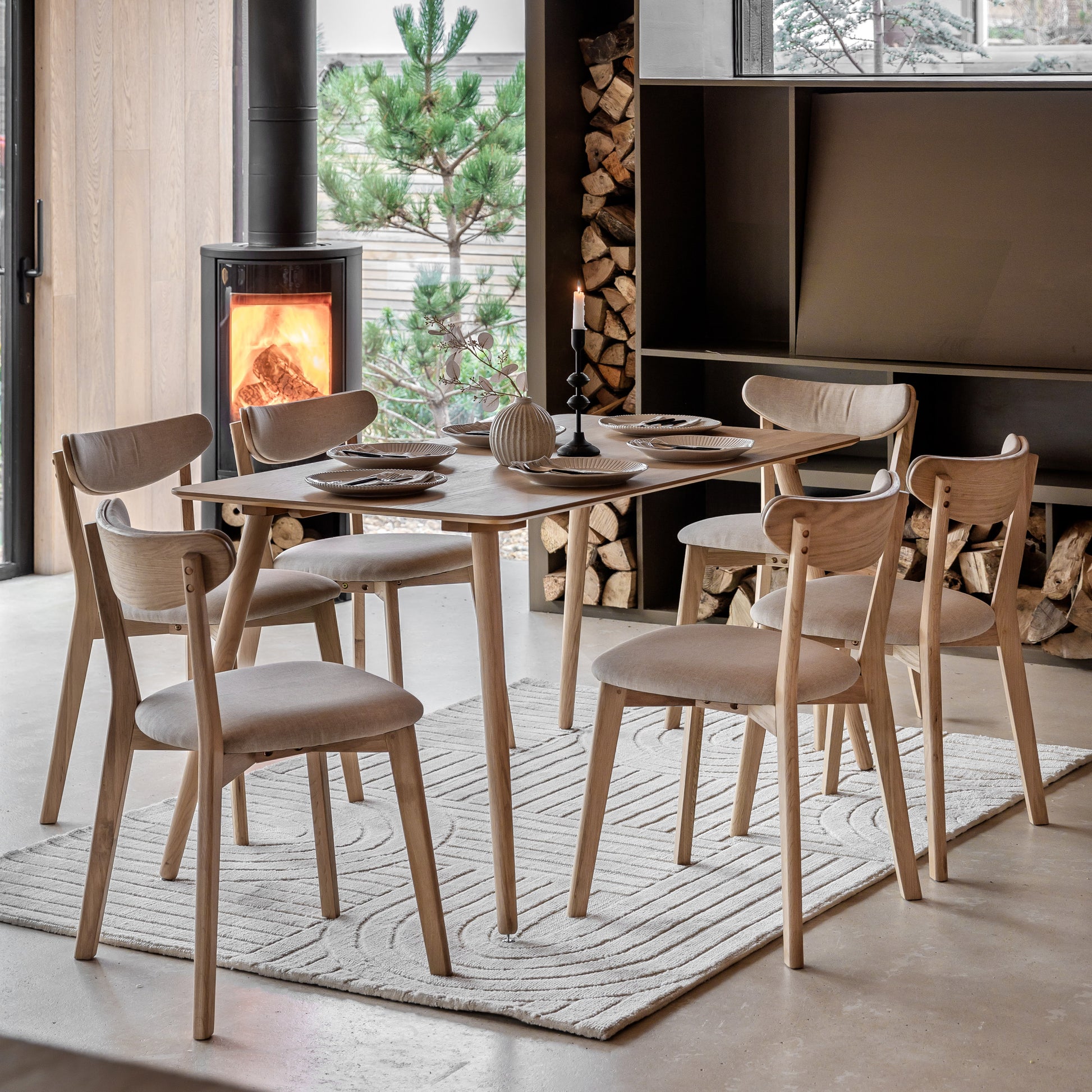Hatfield Dining Table Natural Large
