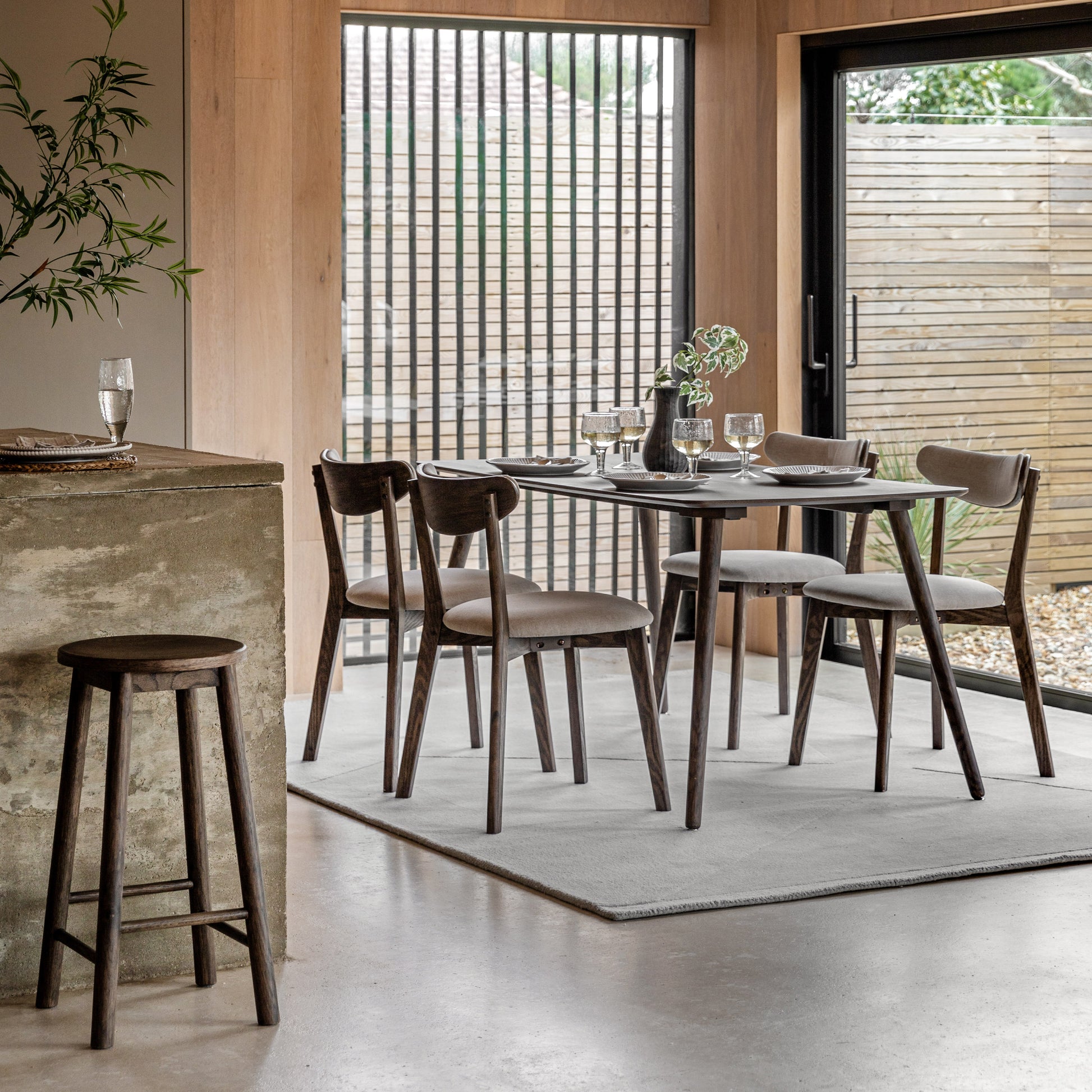 Hatfield Dining Table Smoked Large