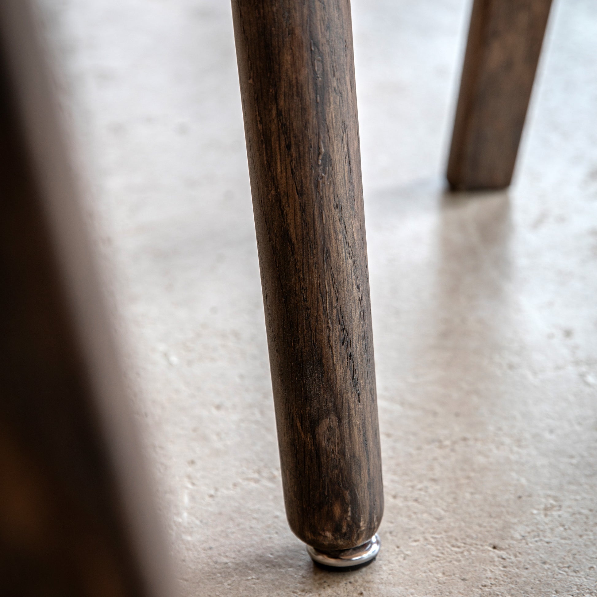 Hatfield Round Dining Table Smoked