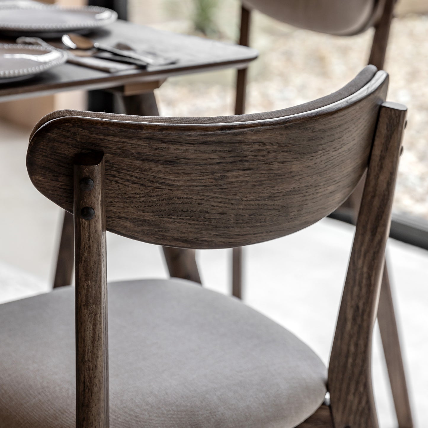 Hatfield Dining Chair (2pk) Smoked