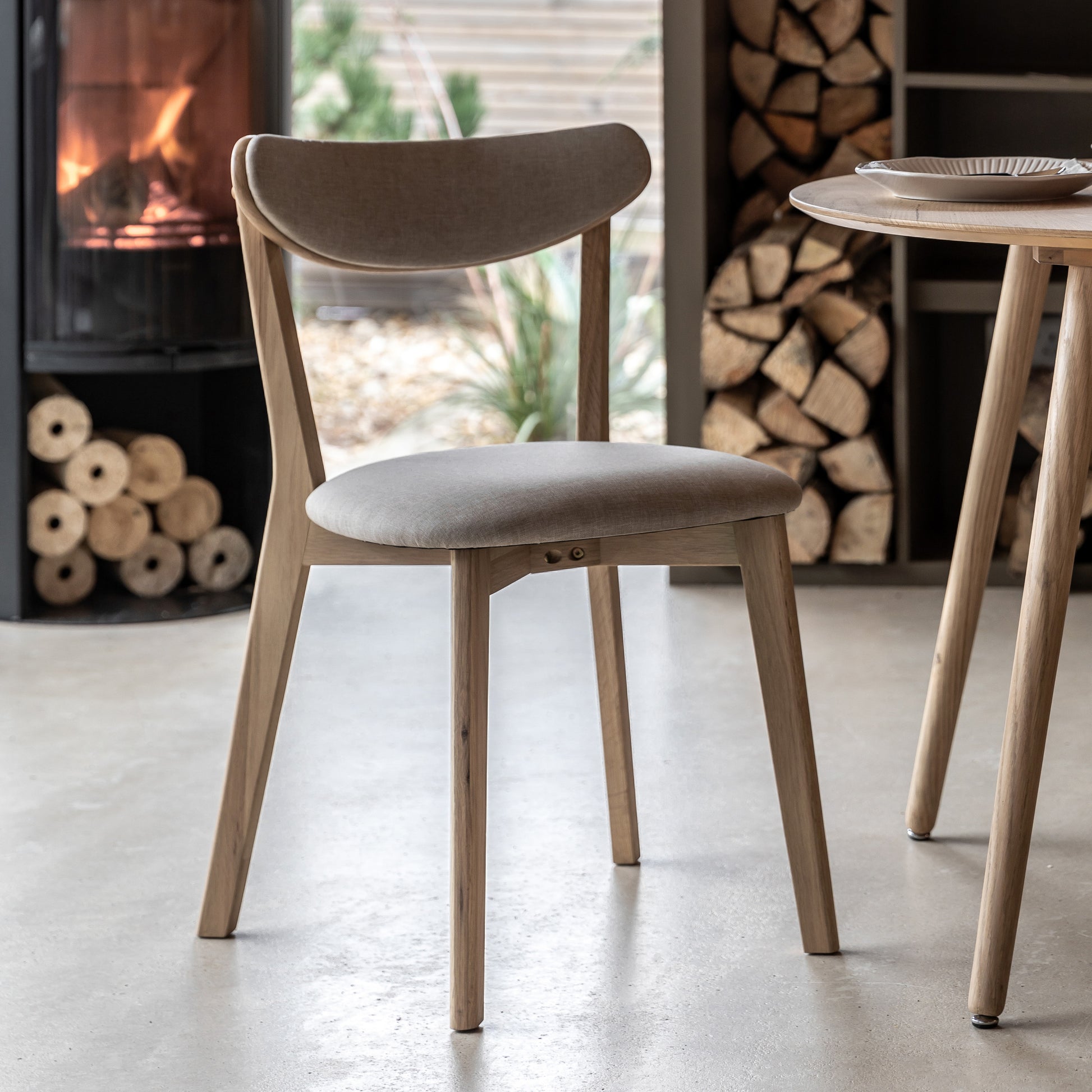 Hatfield Dining Chair (2pk) Natural