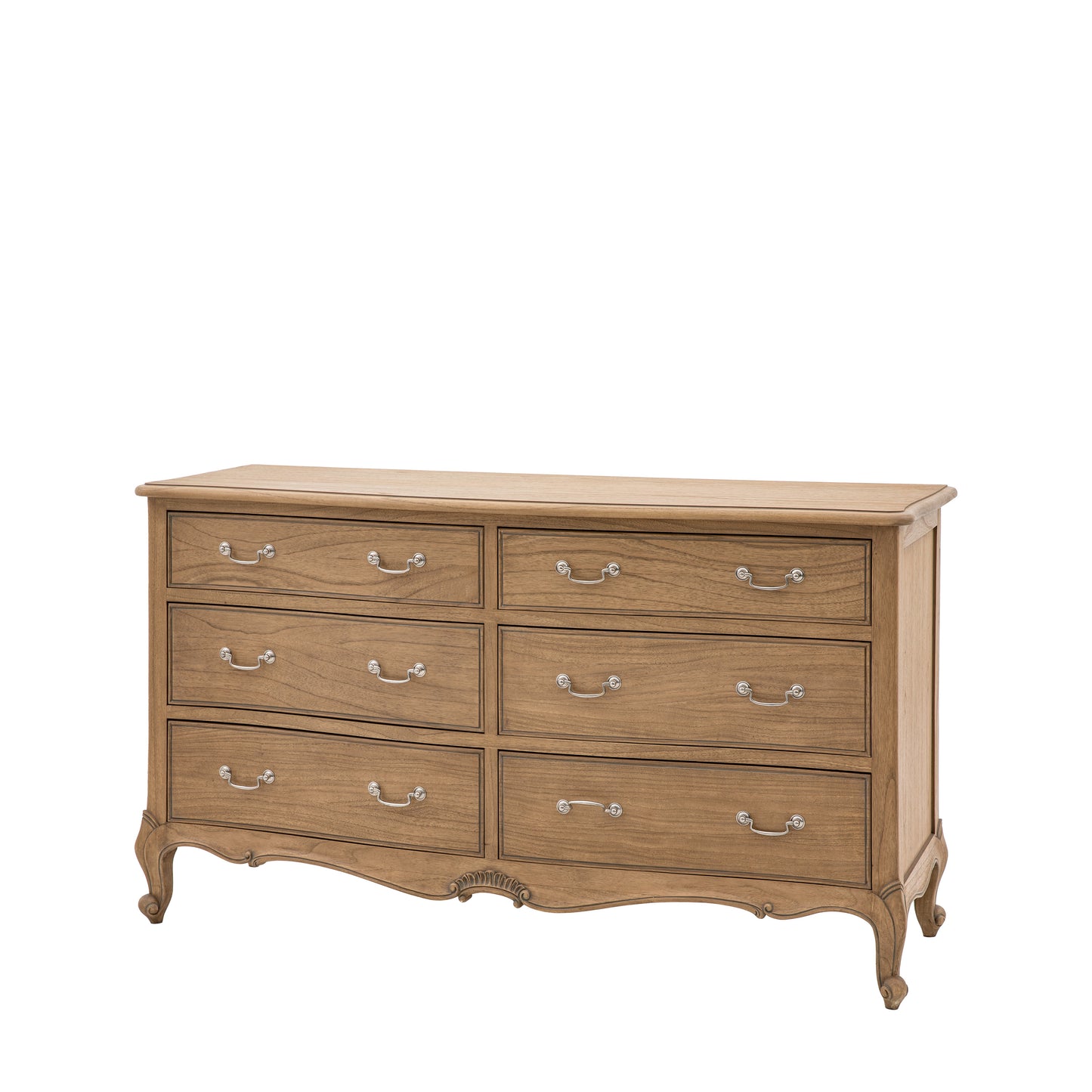 Chic 6 Drawer Chest Weathered