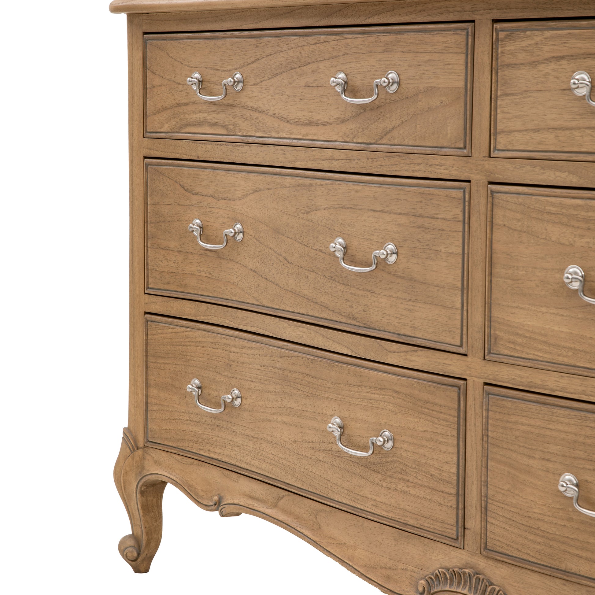 Chic 6 Drawer Chest Weathered