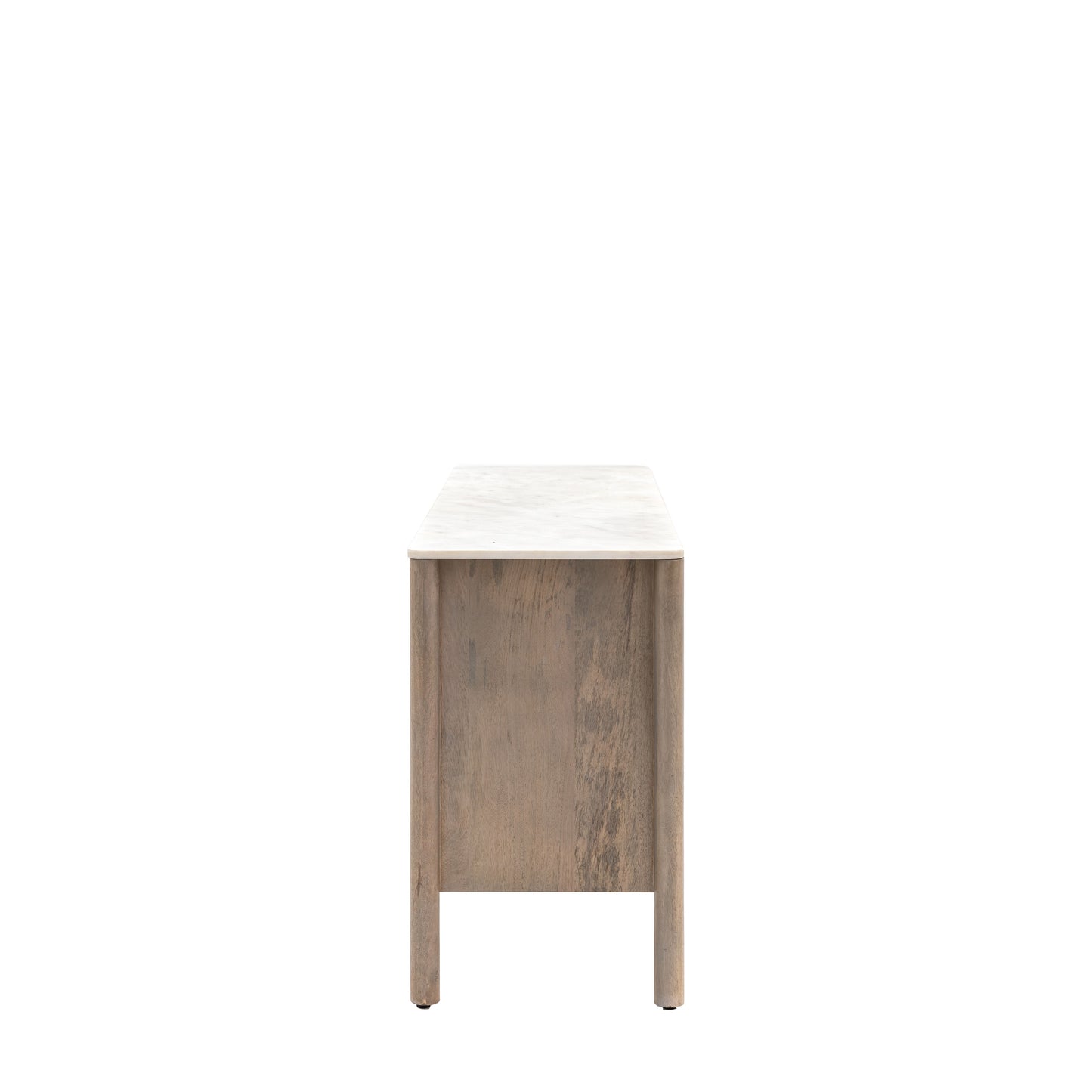 Marmo 3 Door Sideboard Grey Wash / White