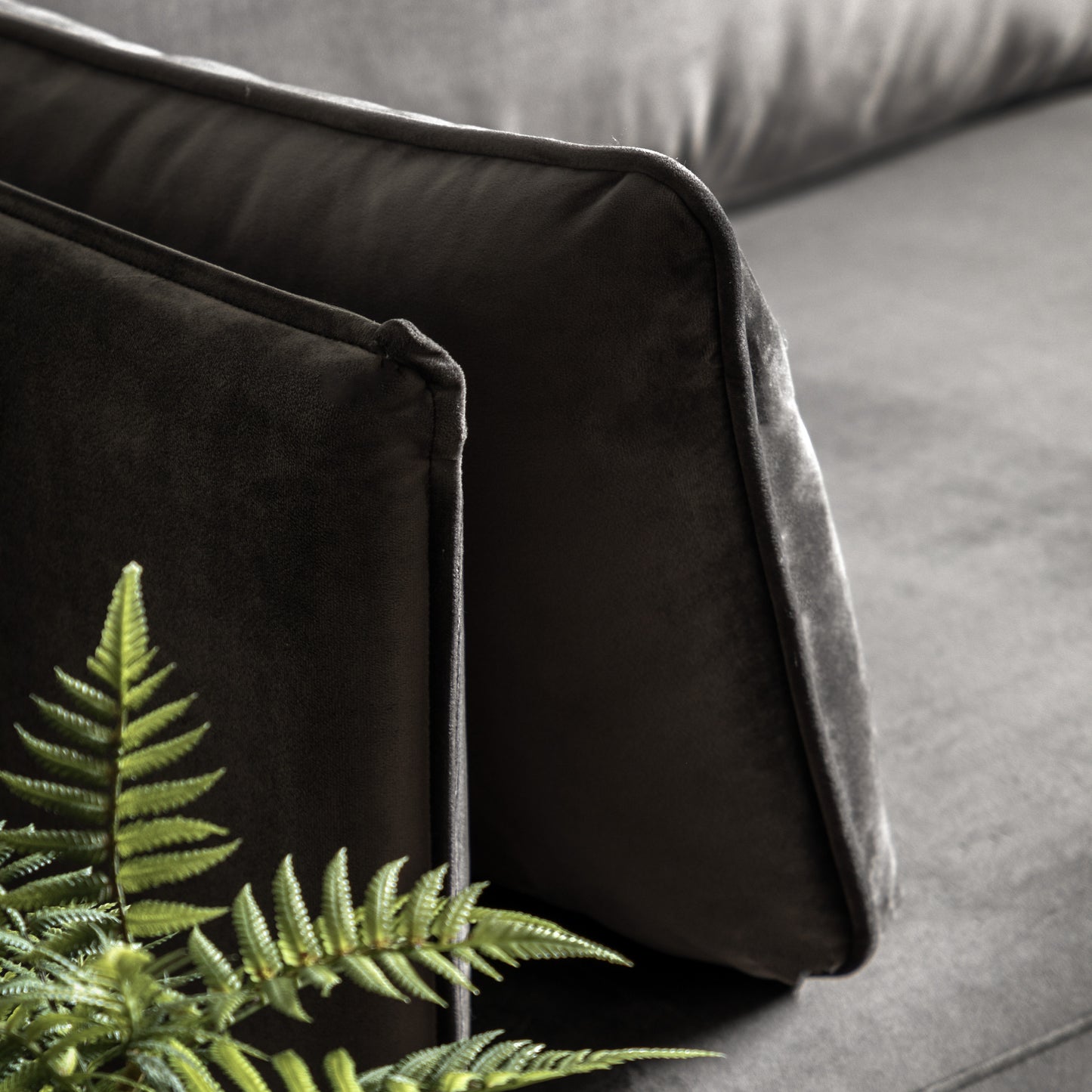 Wigmore Sofa Truffle Velvet