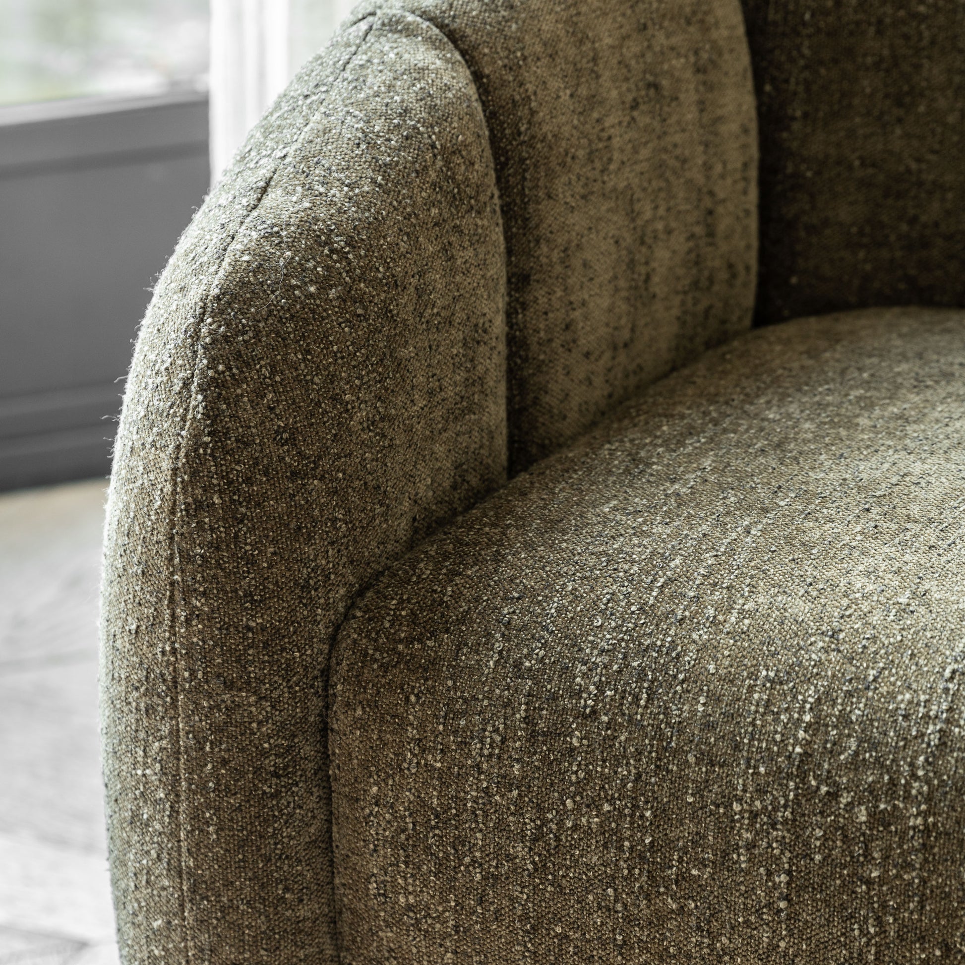 Atella Tub Chair Moss Green