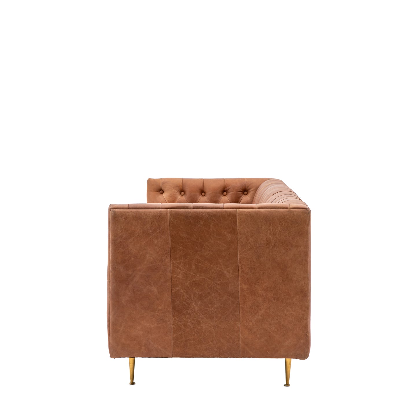 Dalton Sofa Antique Brown Leather