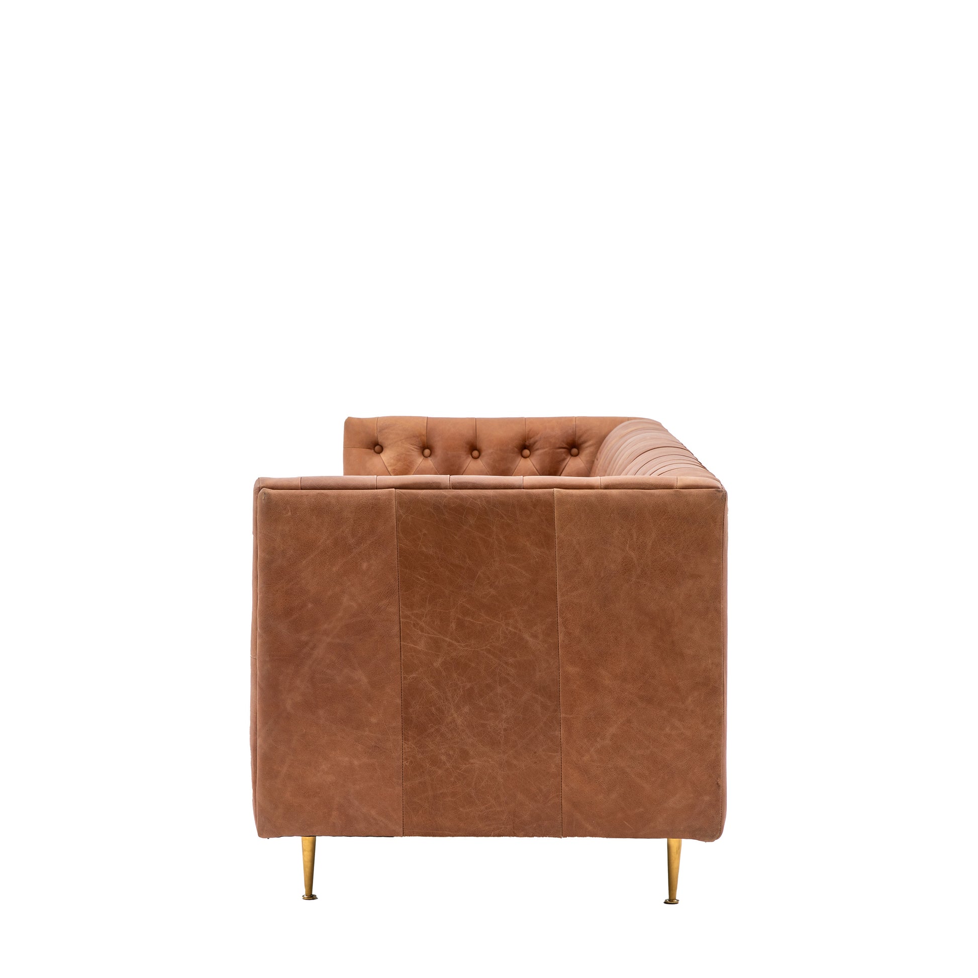 Dalton Sofa Antique Brown Leather