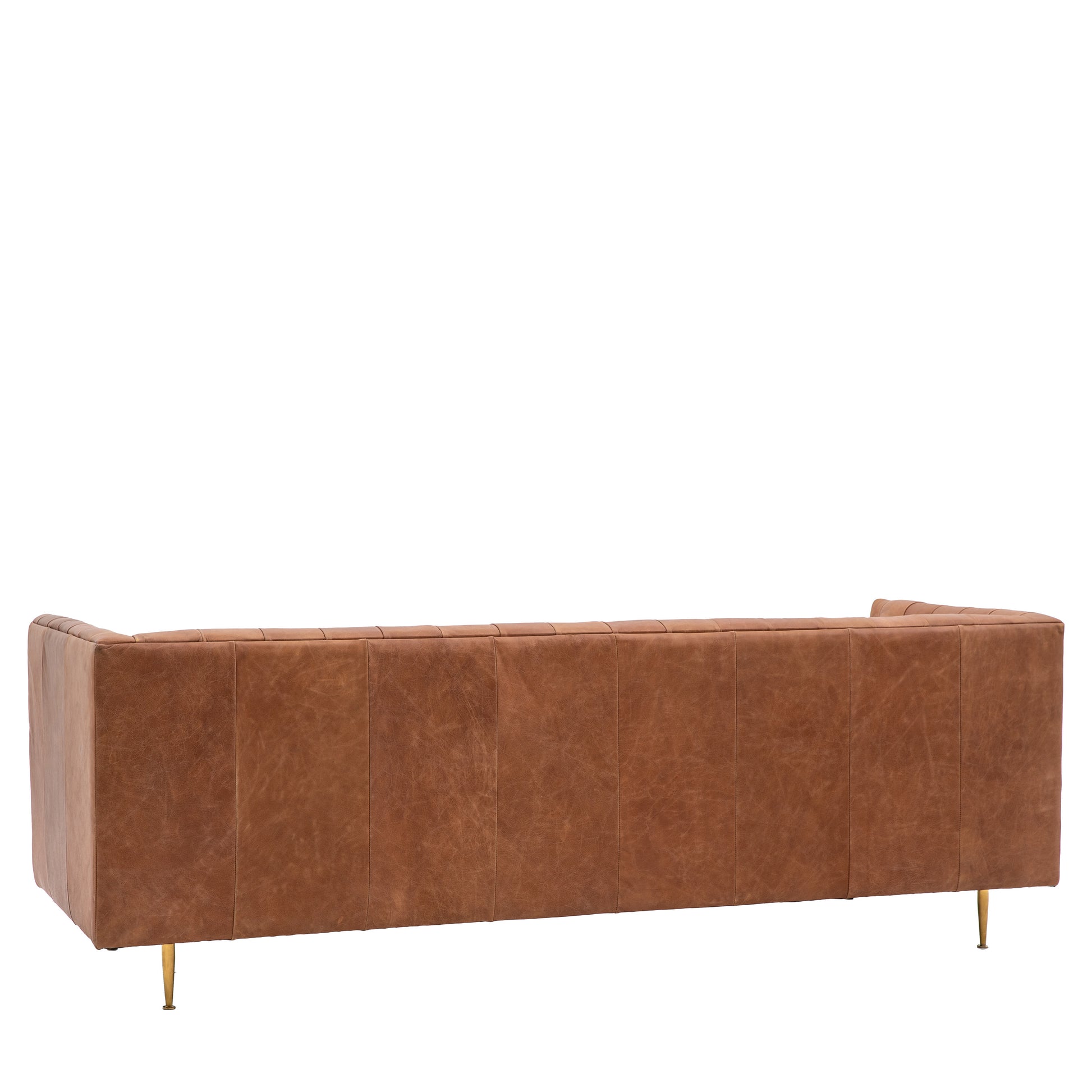 Dalton Sofa Antique Brown Leather