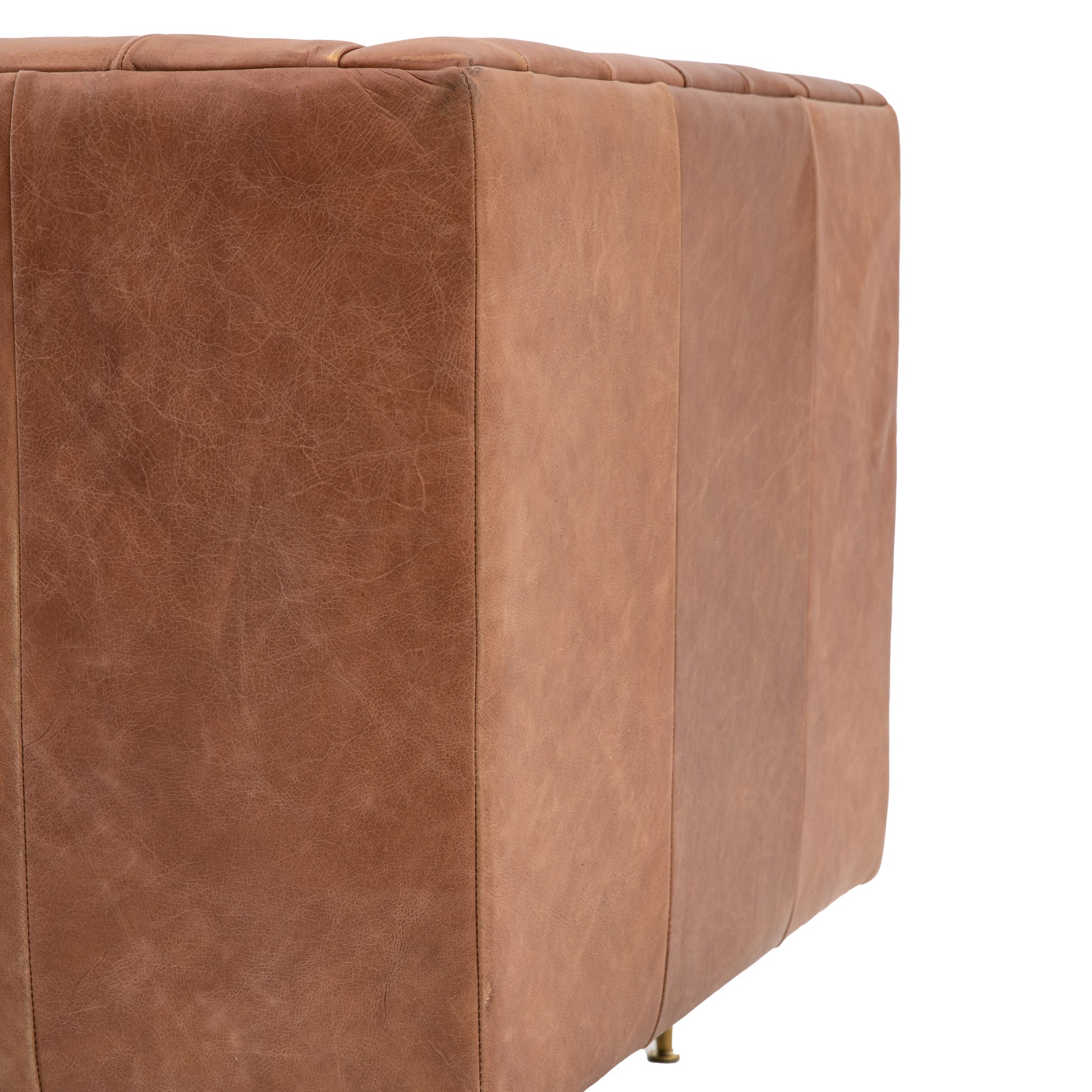 Dalton Sofa Antique Brown Leather