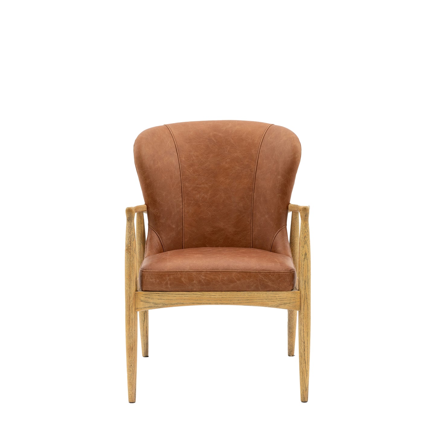 Tariva Armchair Antique Brown Leather