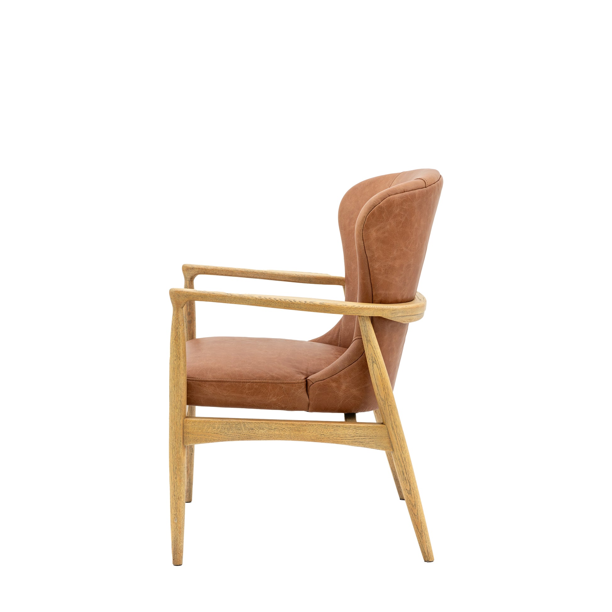 Tariva Armchair Antique Brown Leather