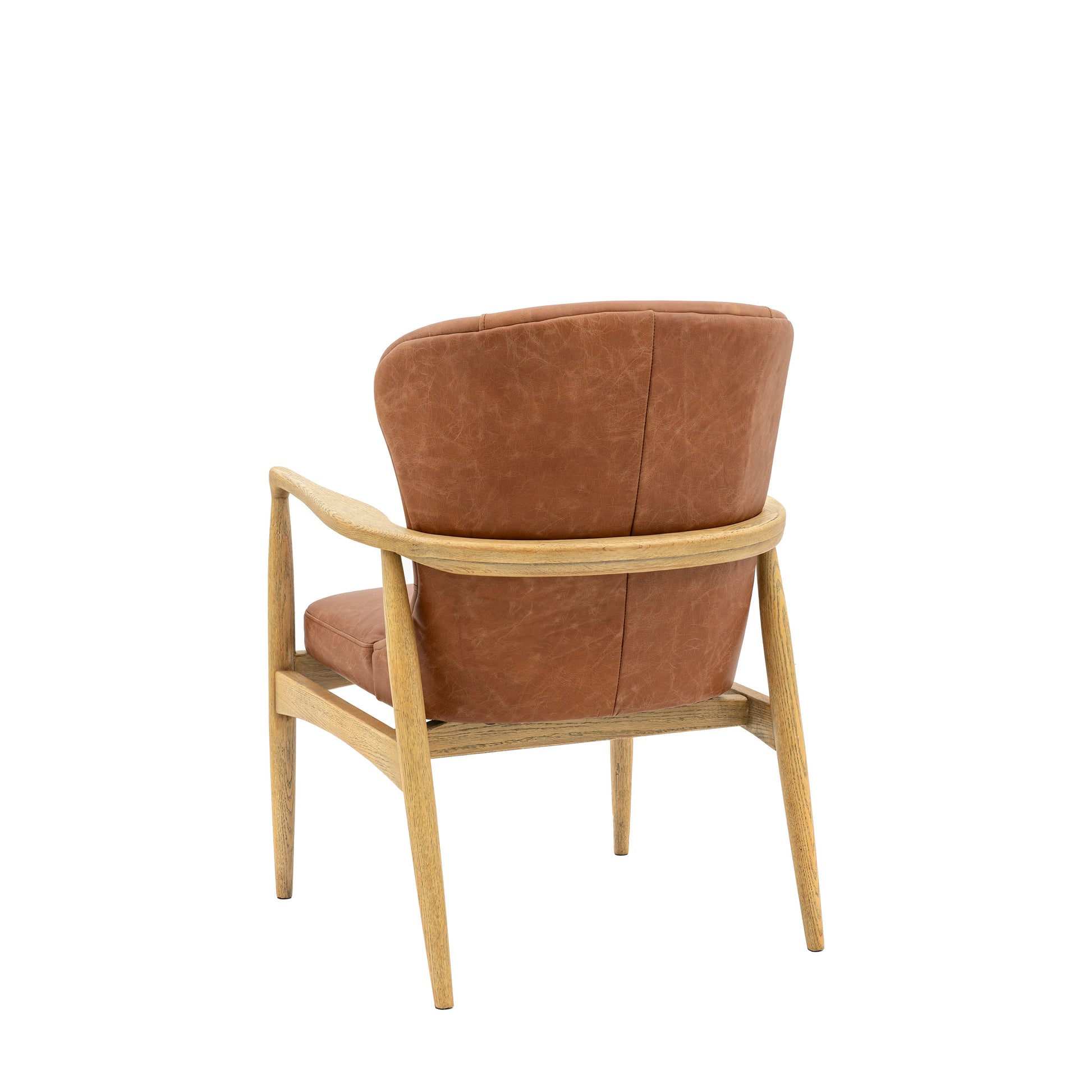 Tariva Armchair Antique Brown Leather