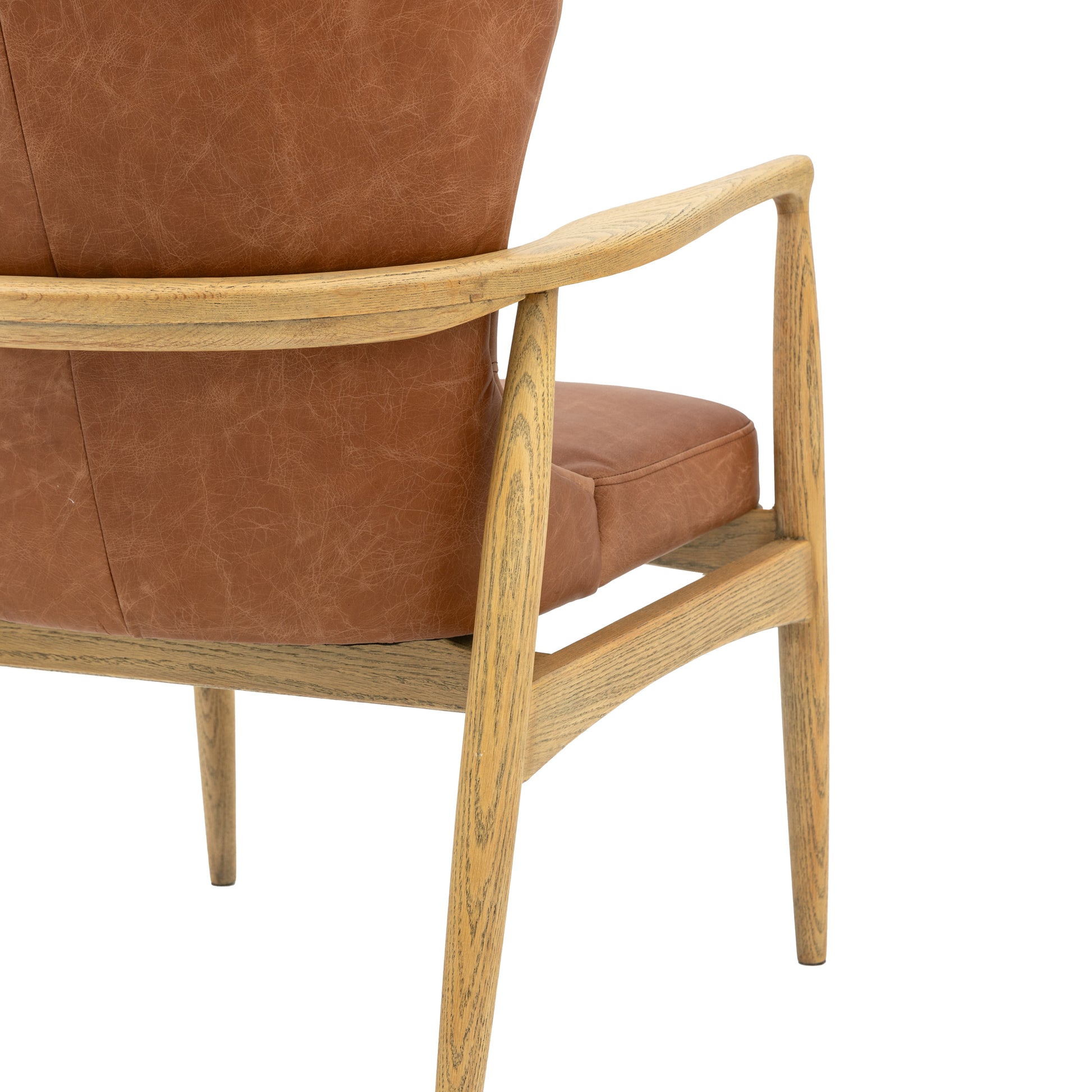 Tariva Armchair Antique Brown Leather