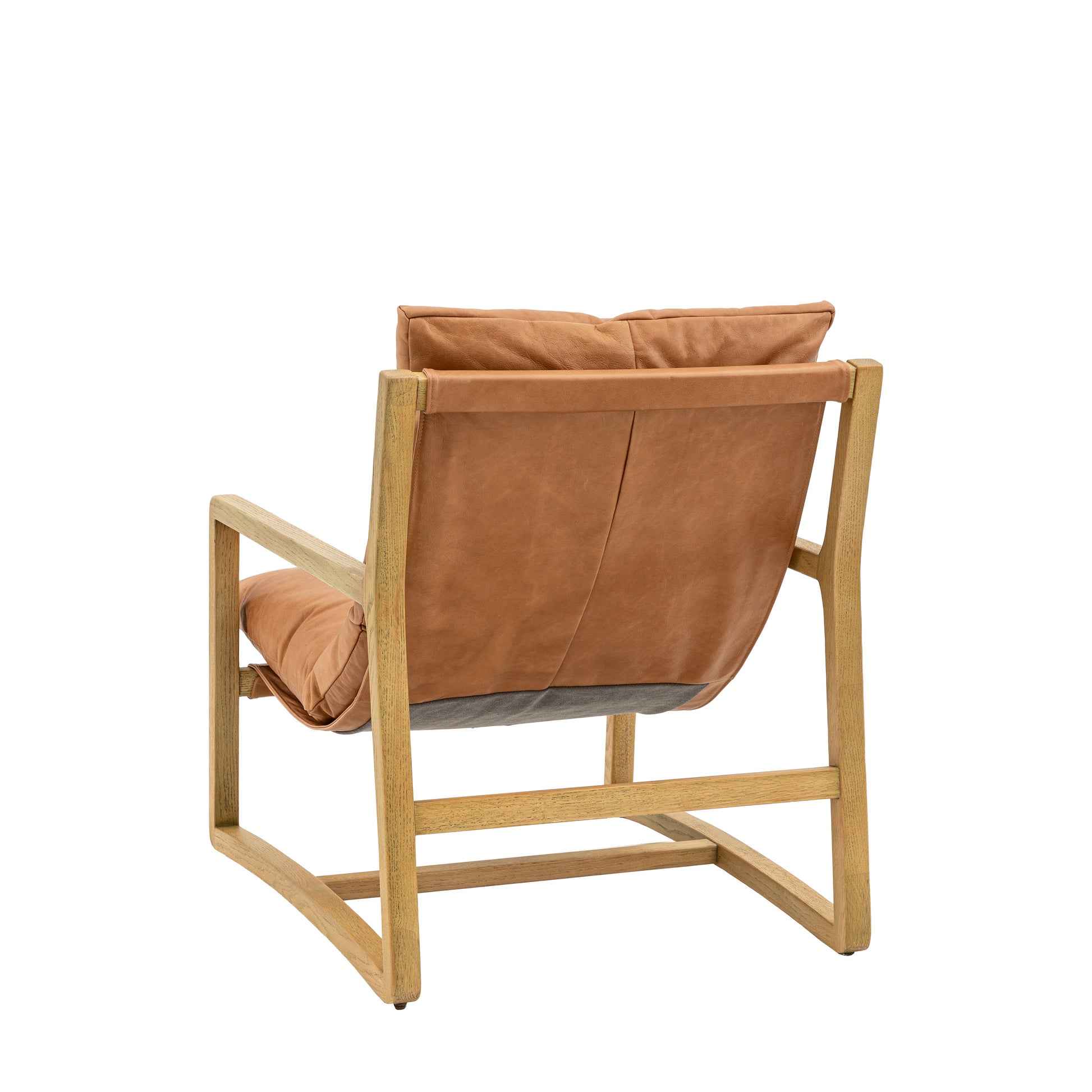 Burela Lounge Chair Vintage Brown Leather