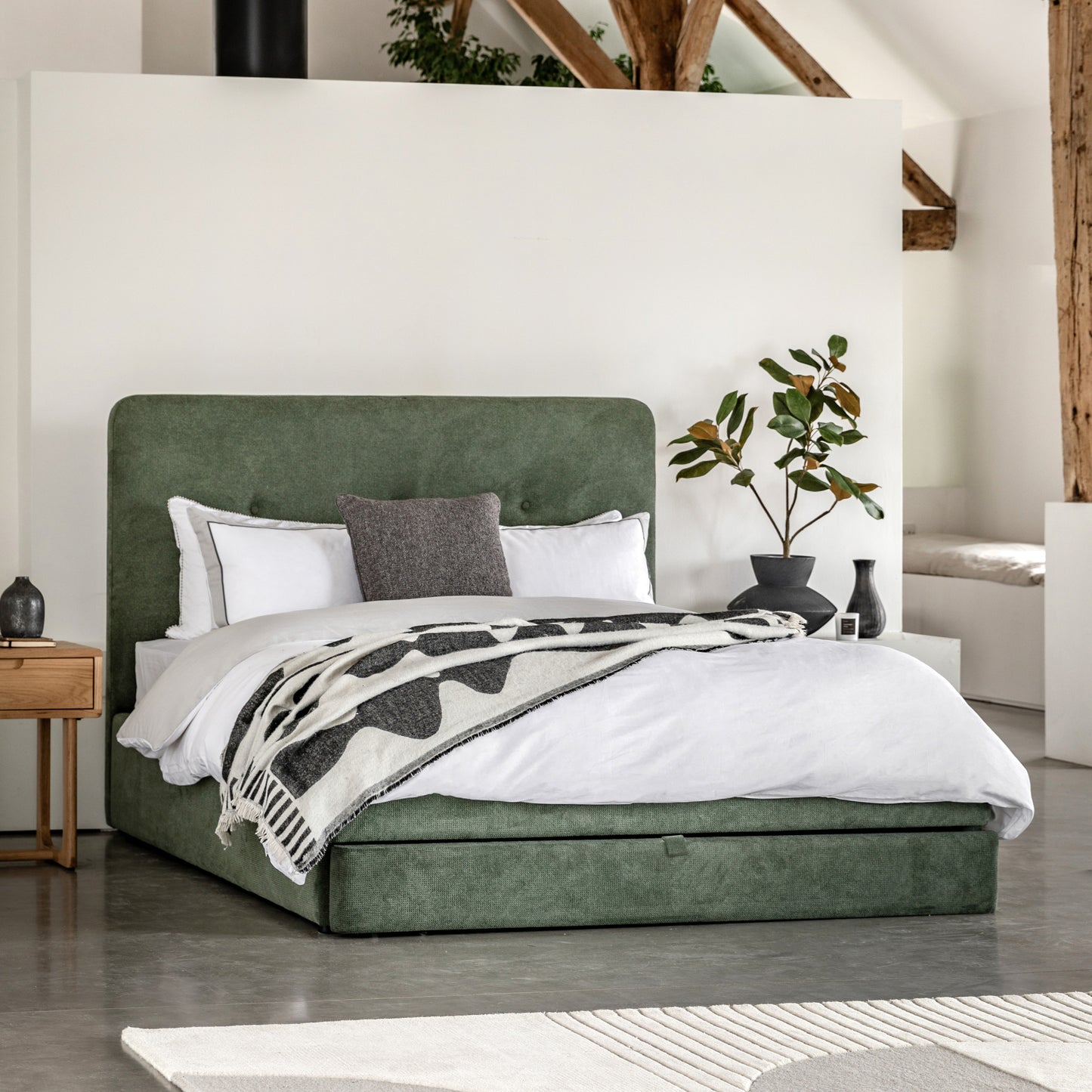 Marlowe Bed Green Double