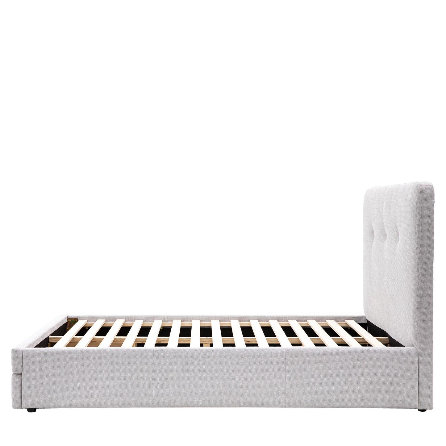 Marlowe Bed Taupe King