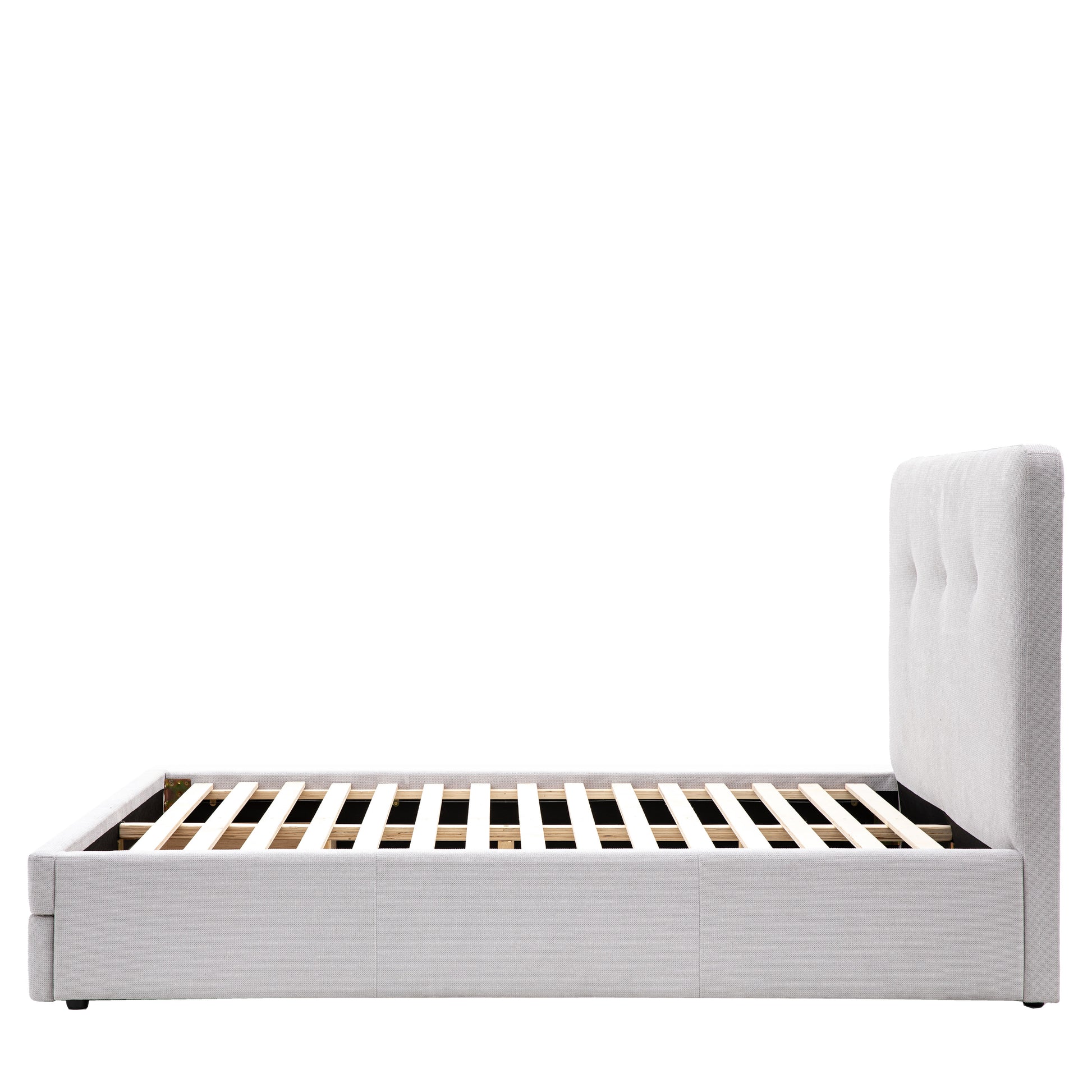 Marlowe Bed Taupe King