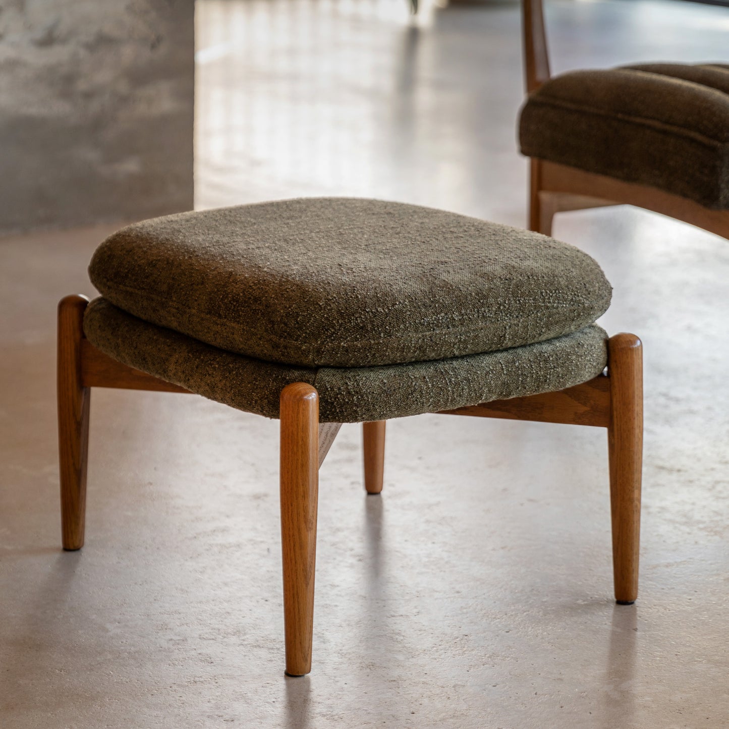 Datsun Footstool Green