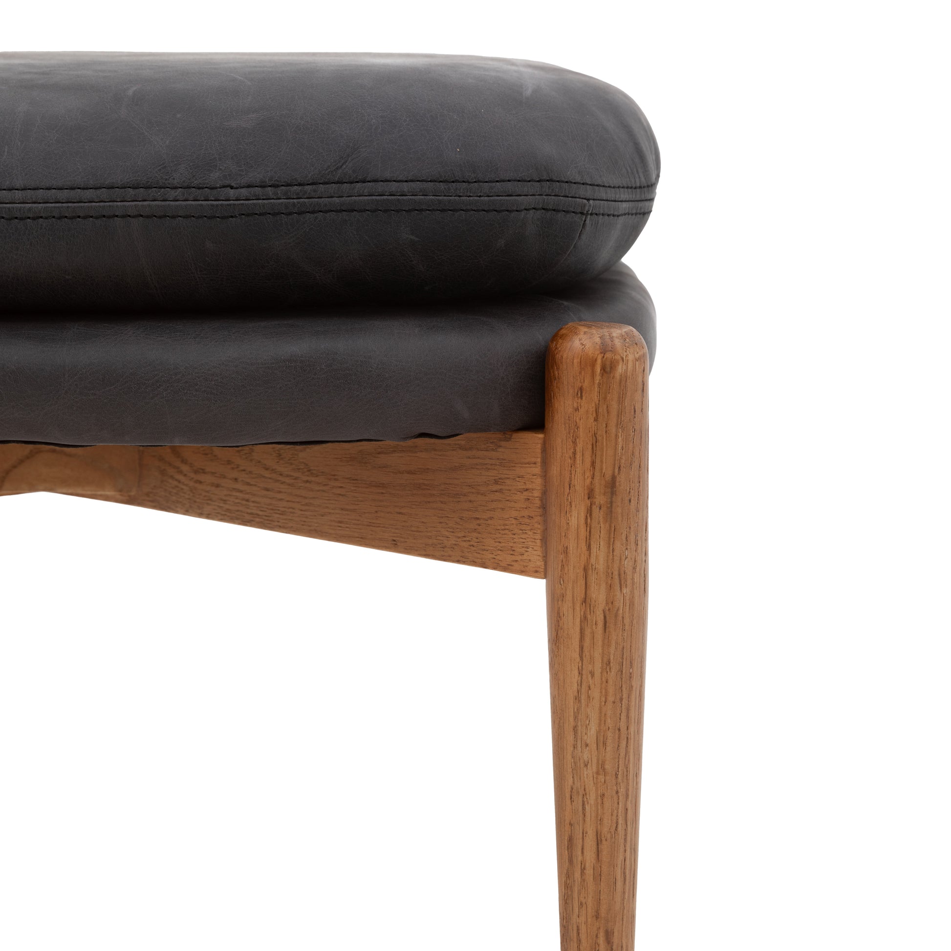 Datsun Footstool Antique Ebony