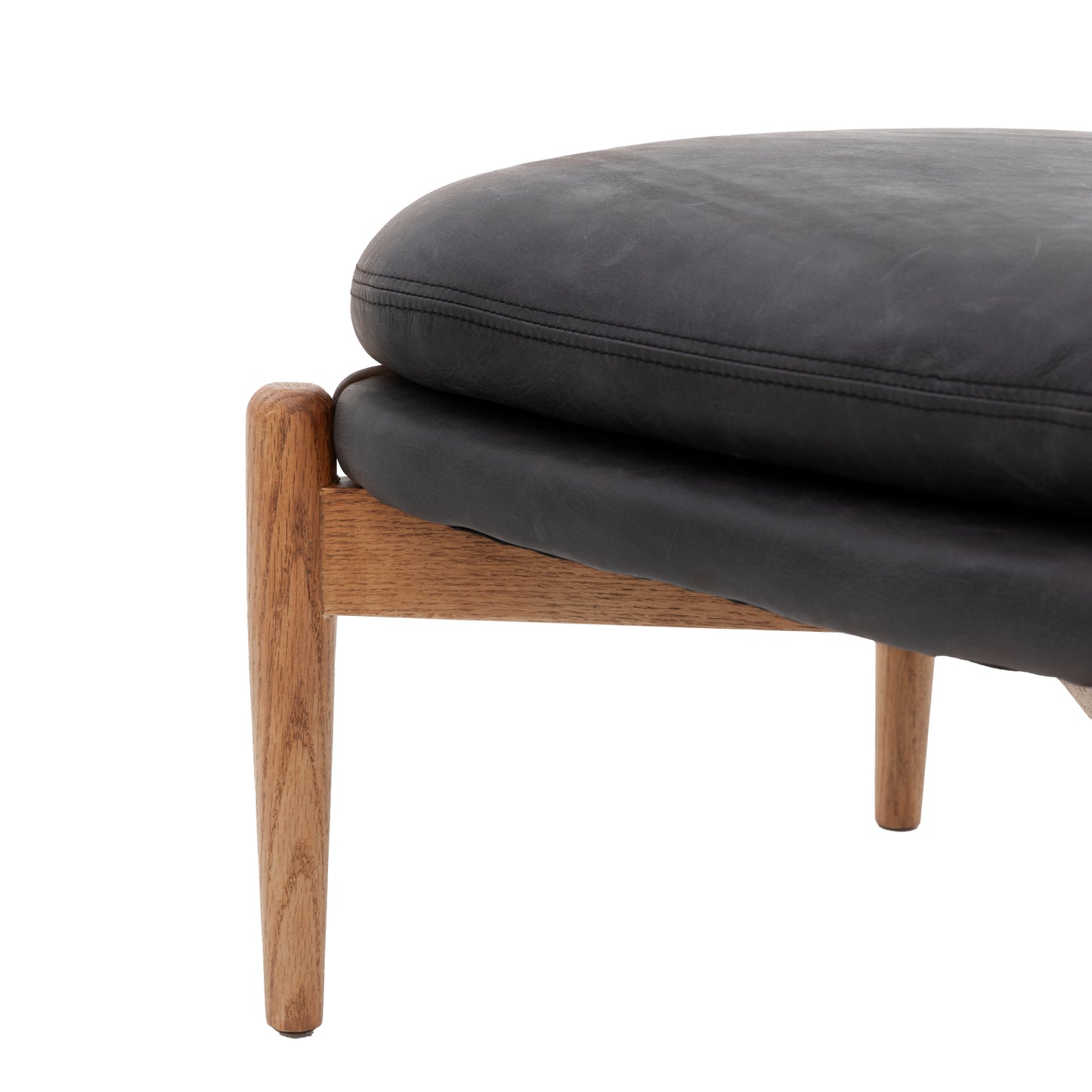 Datsun Footstool Antique Ebony