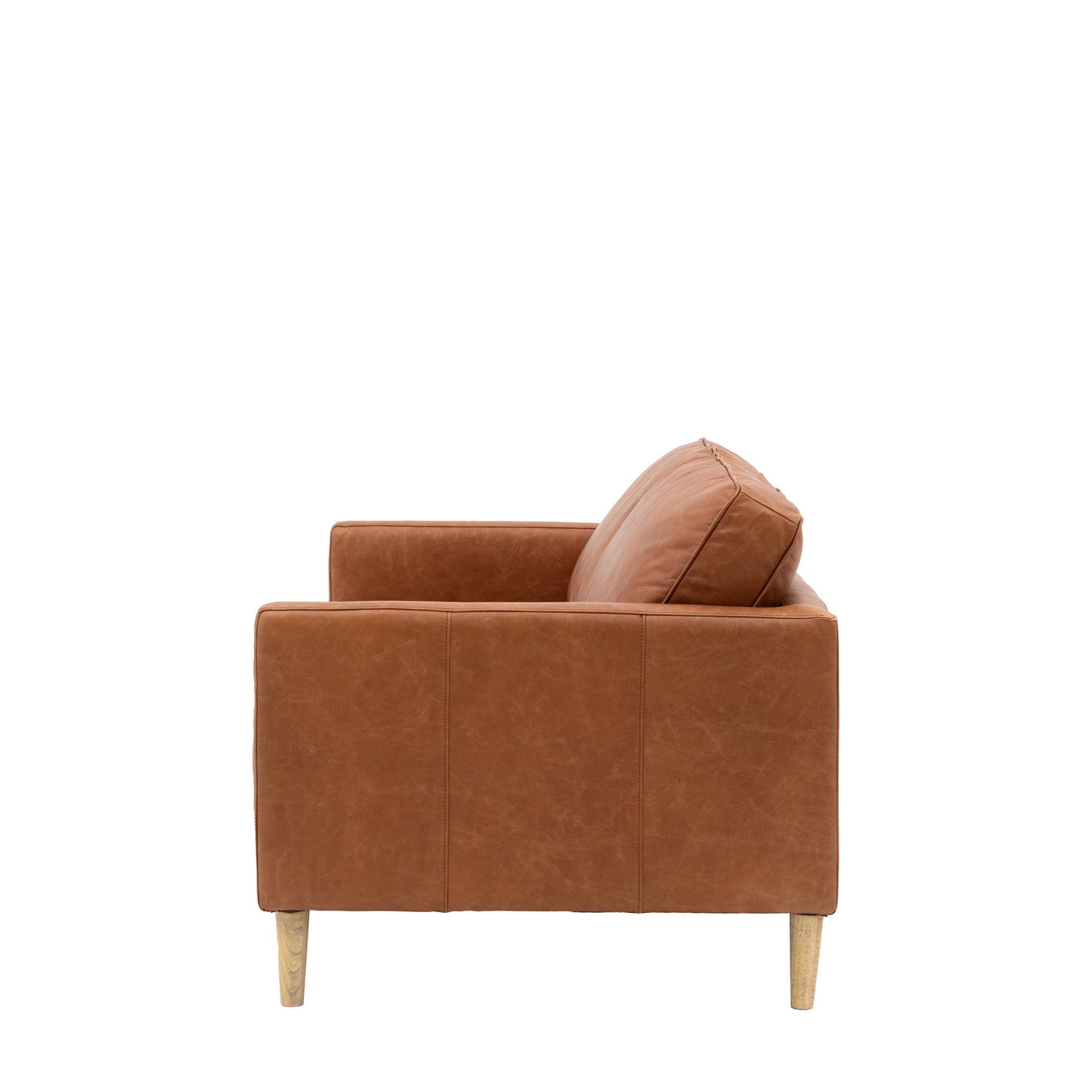 Osborne 2 Seater Sofa Vintage Brown Leather