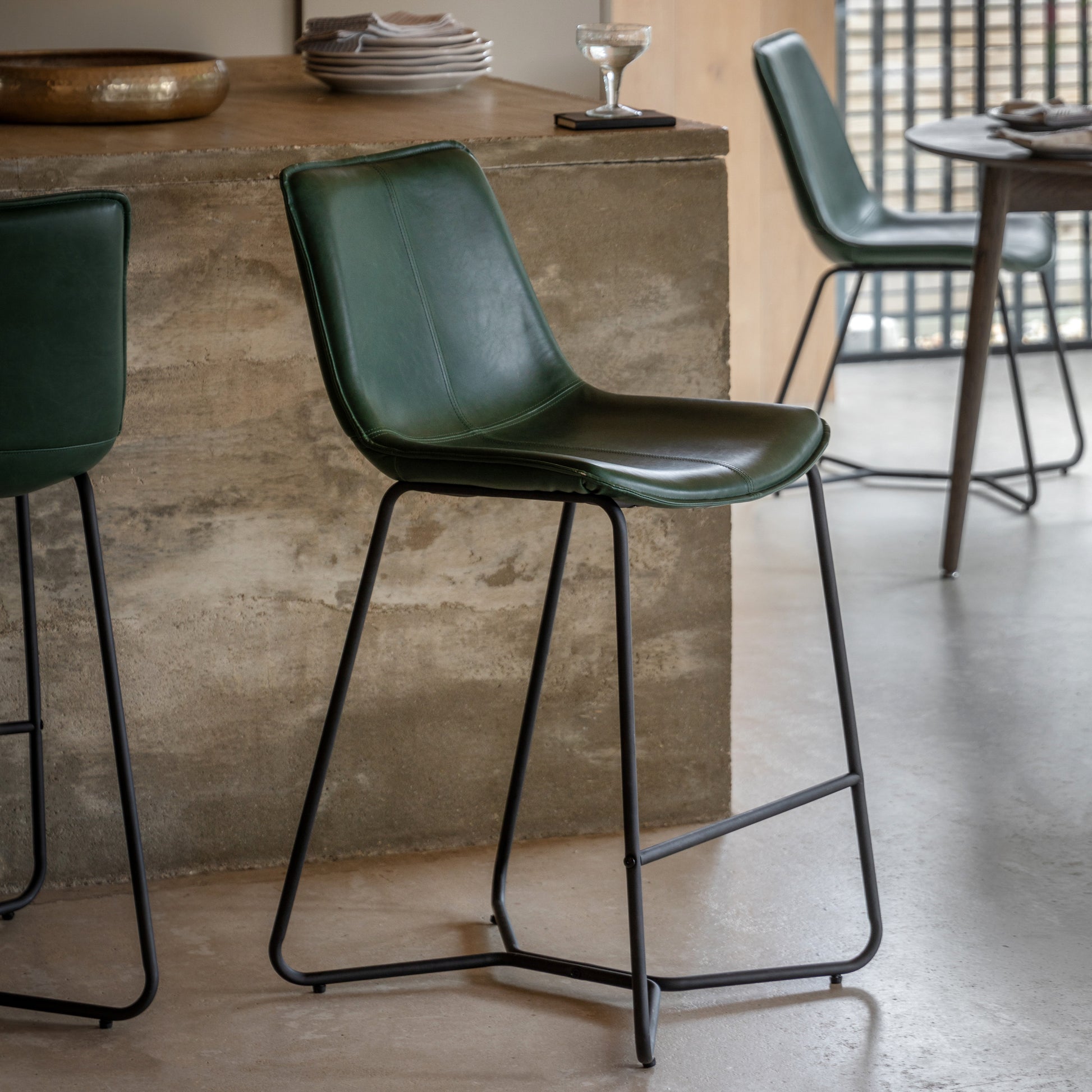 Hawking Stool Green
