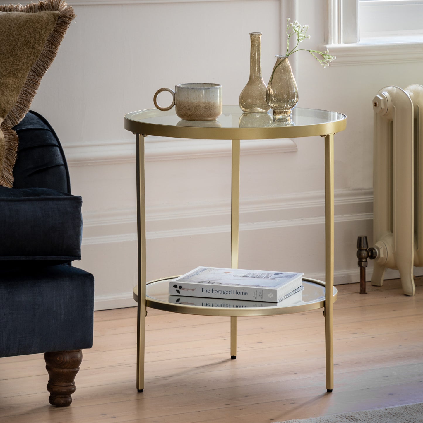 Hudson Side Table Champagne