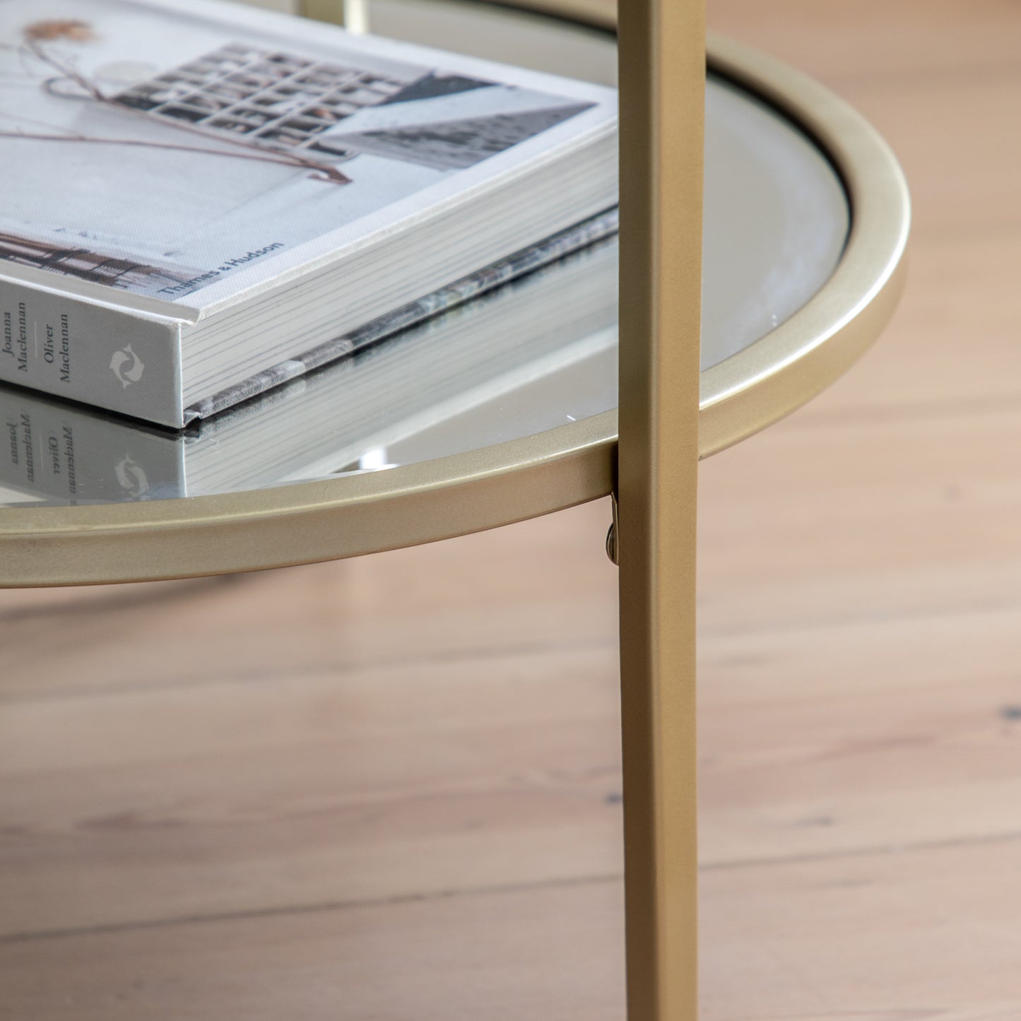 Hudson Side Table Champagne