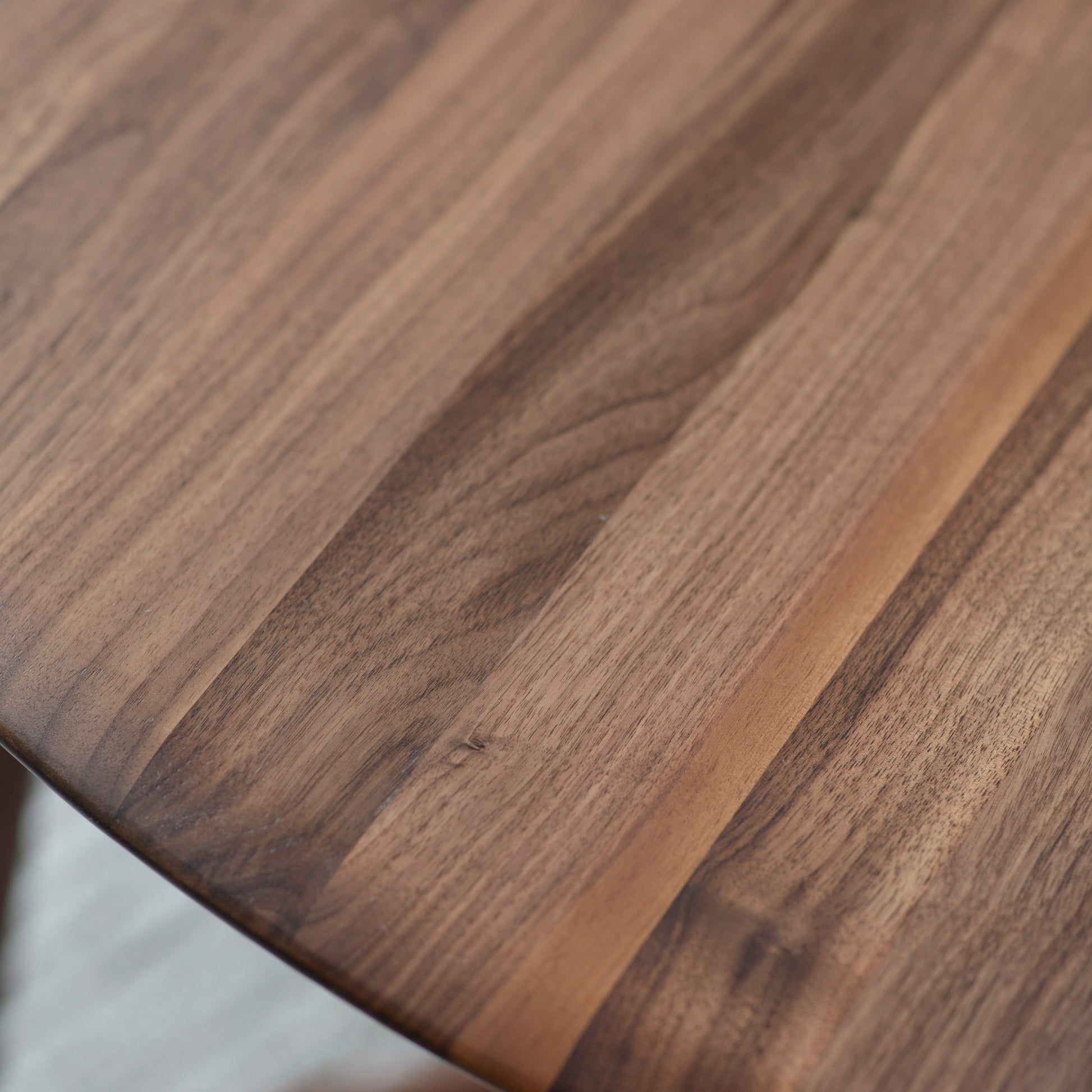 Madrid Round Dining Table Walnut