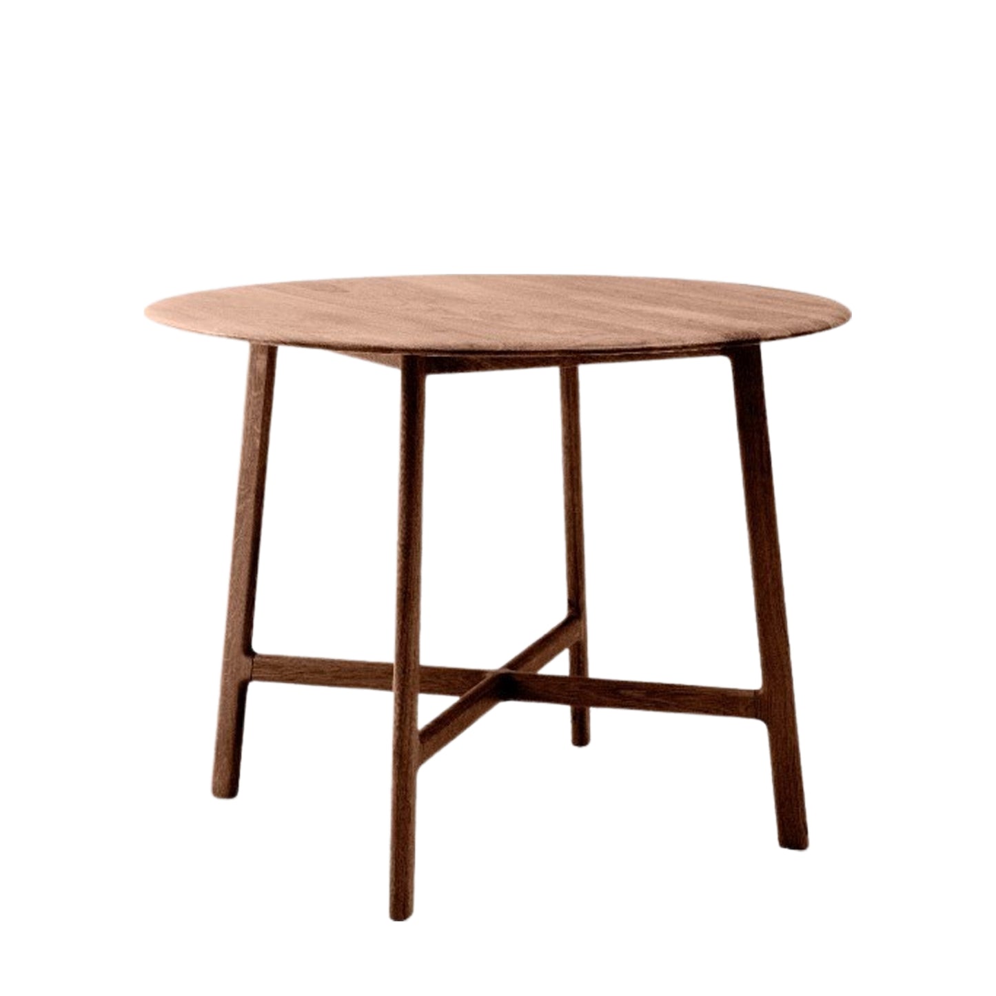 Madrid Round Dining Table Walnut