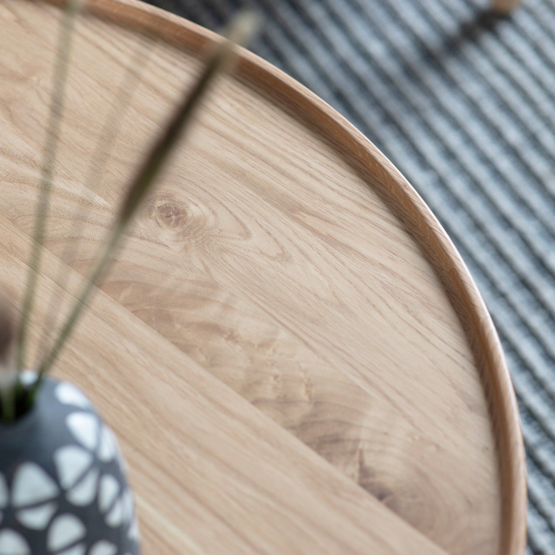 Kingham Round Coffee Table Oak