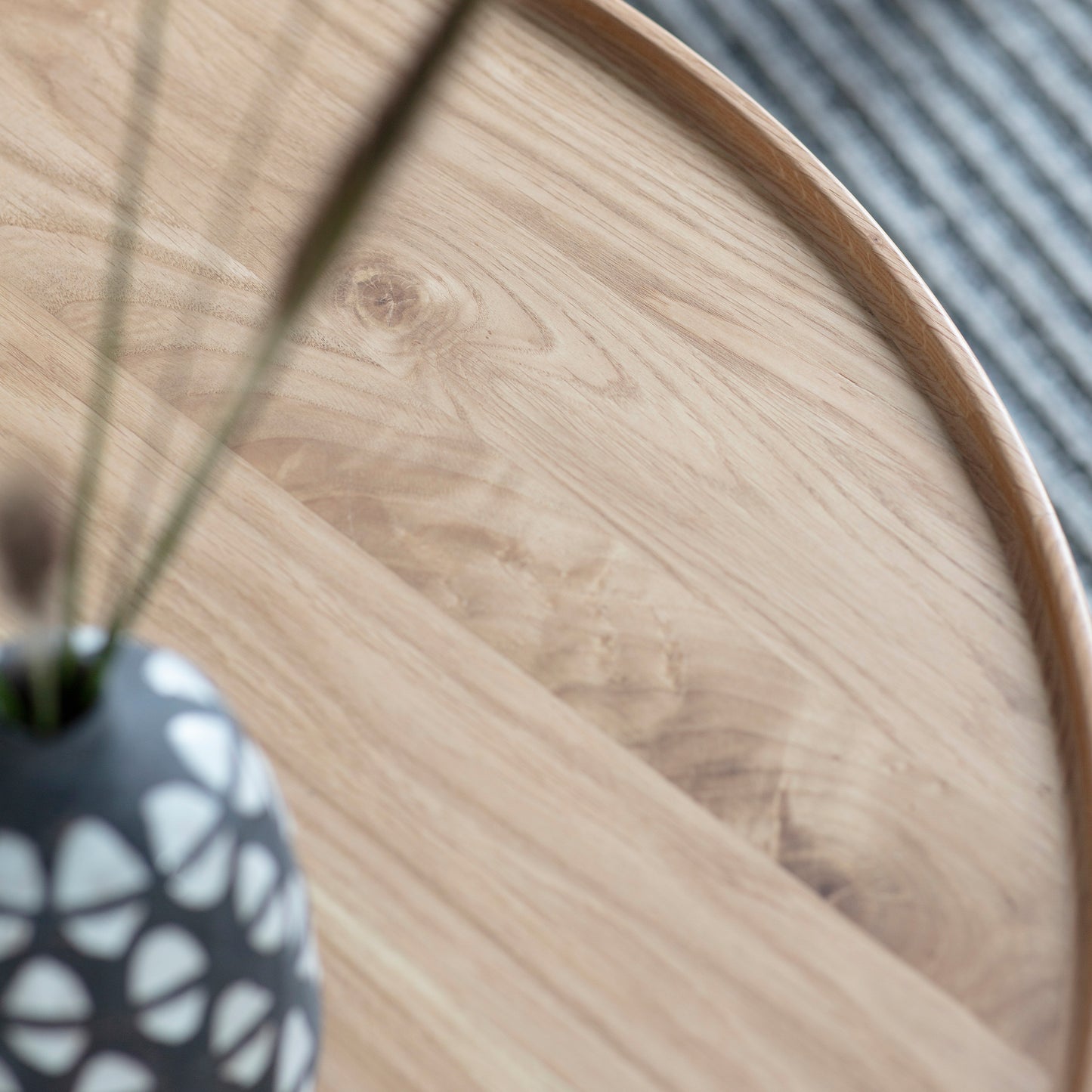 Kingham Round Coffee Table Oak