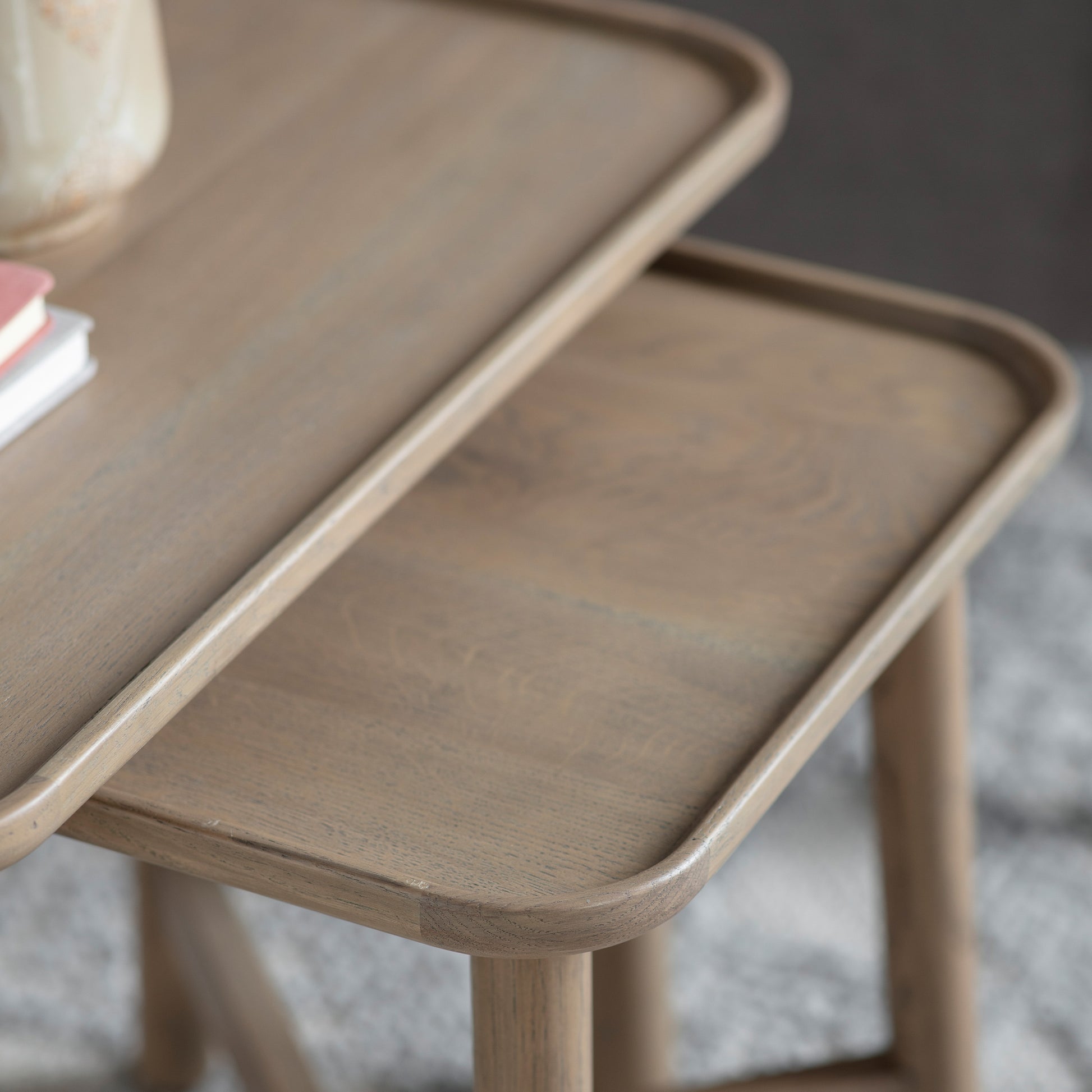 Kingham Nest Of 2 Tables Grey