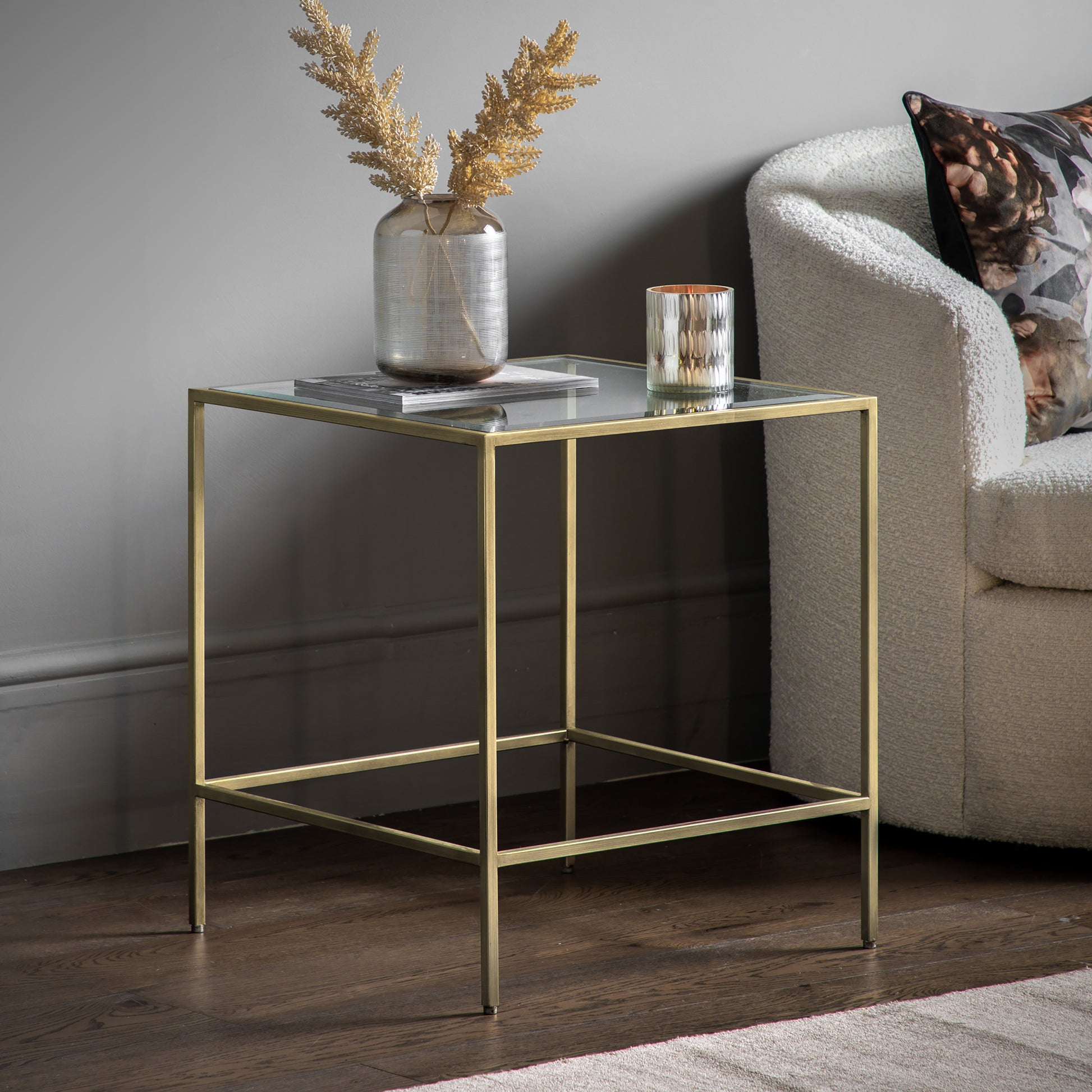 Rothbury Side Table Champagne