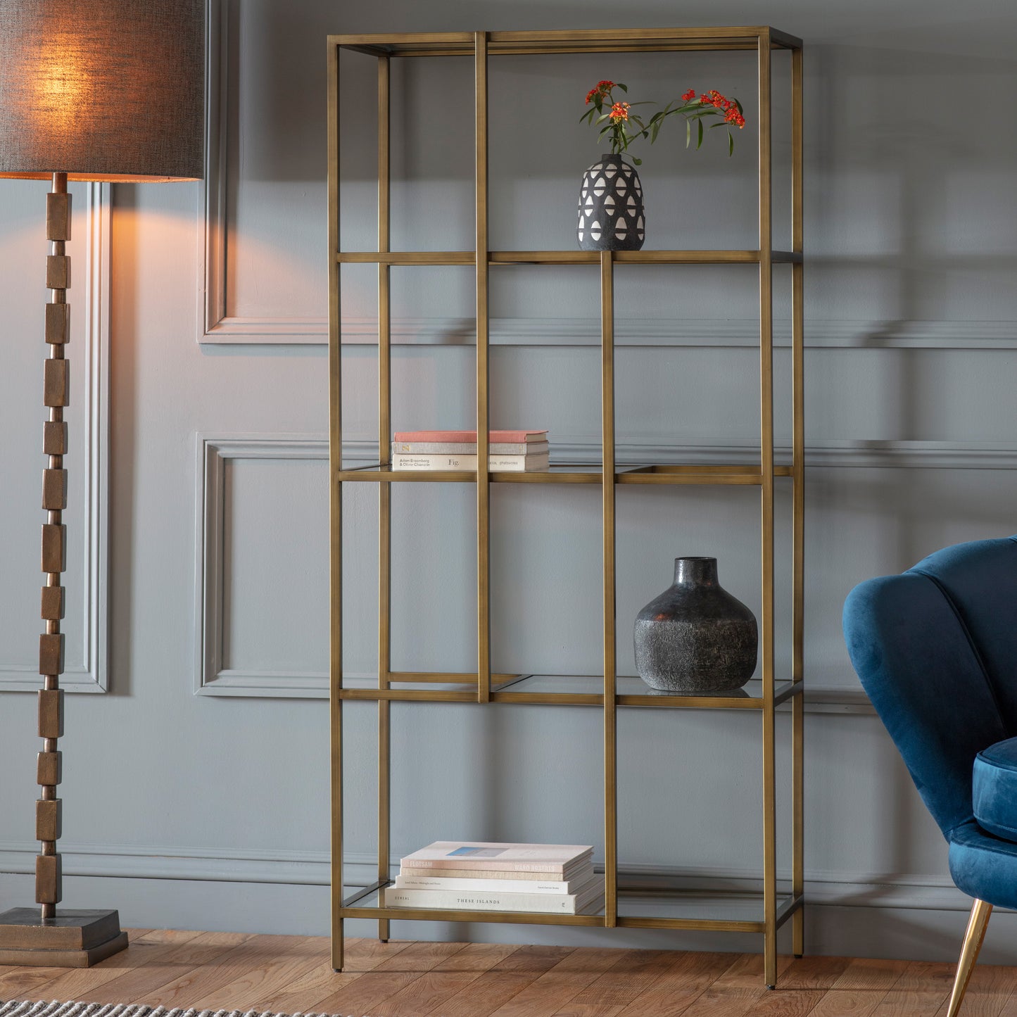 Rothbury Display Unit Bronze