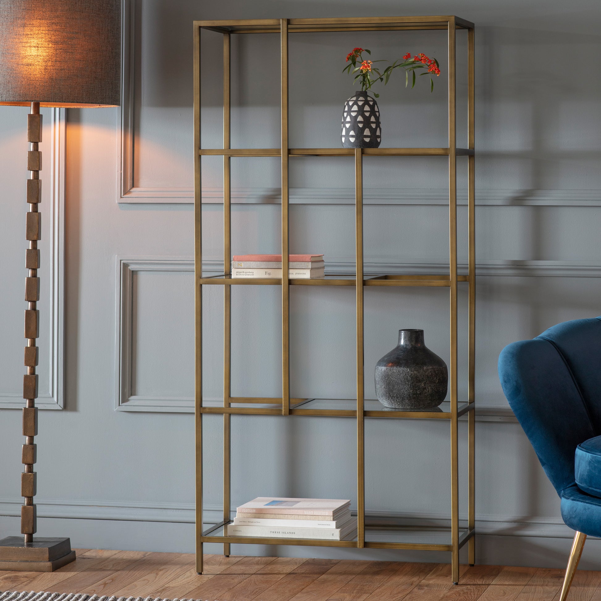 Rothbury Display Unit Bronze