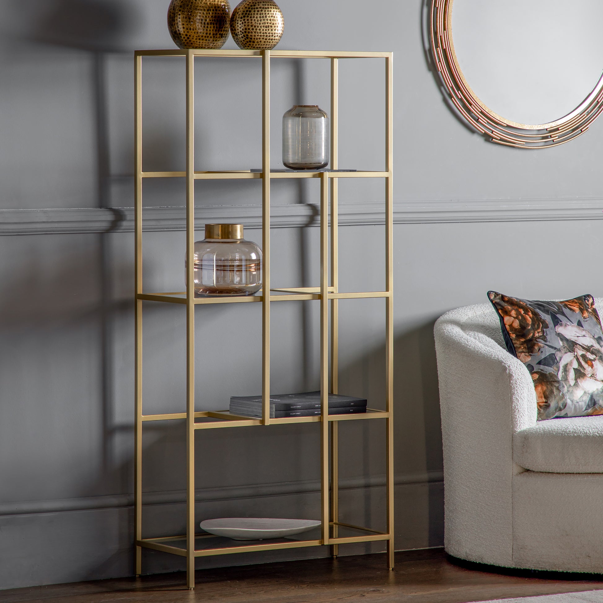 Rothbury Display Unit Champagne