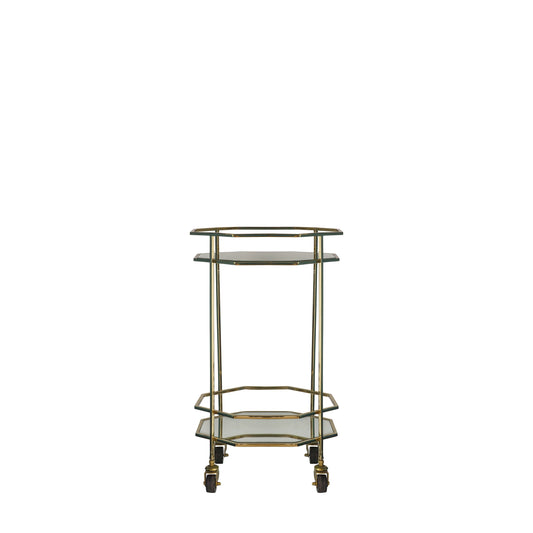 Ockendon Drinks Trolley Gold