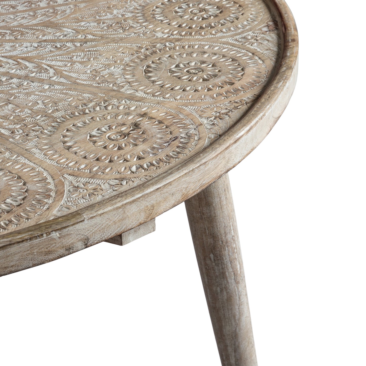 Agra Coffee Table Natural White Natural / White