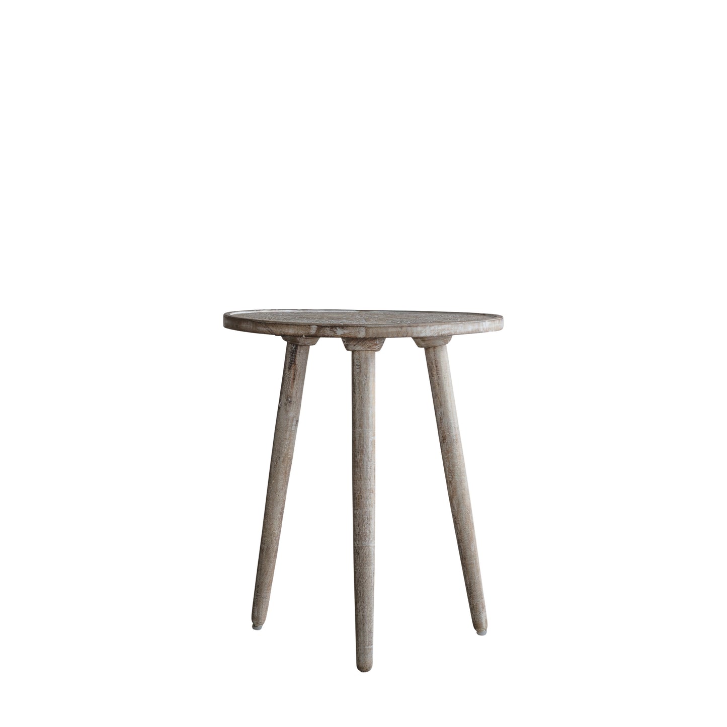 Agra Side Table Natural White Natural / White