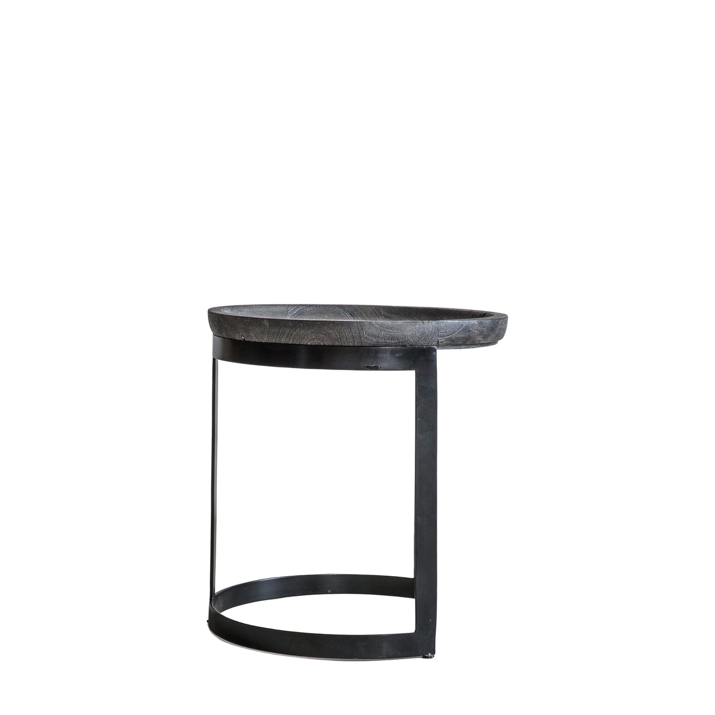 Ottawa Nest of 2 Tables Black / Greywash