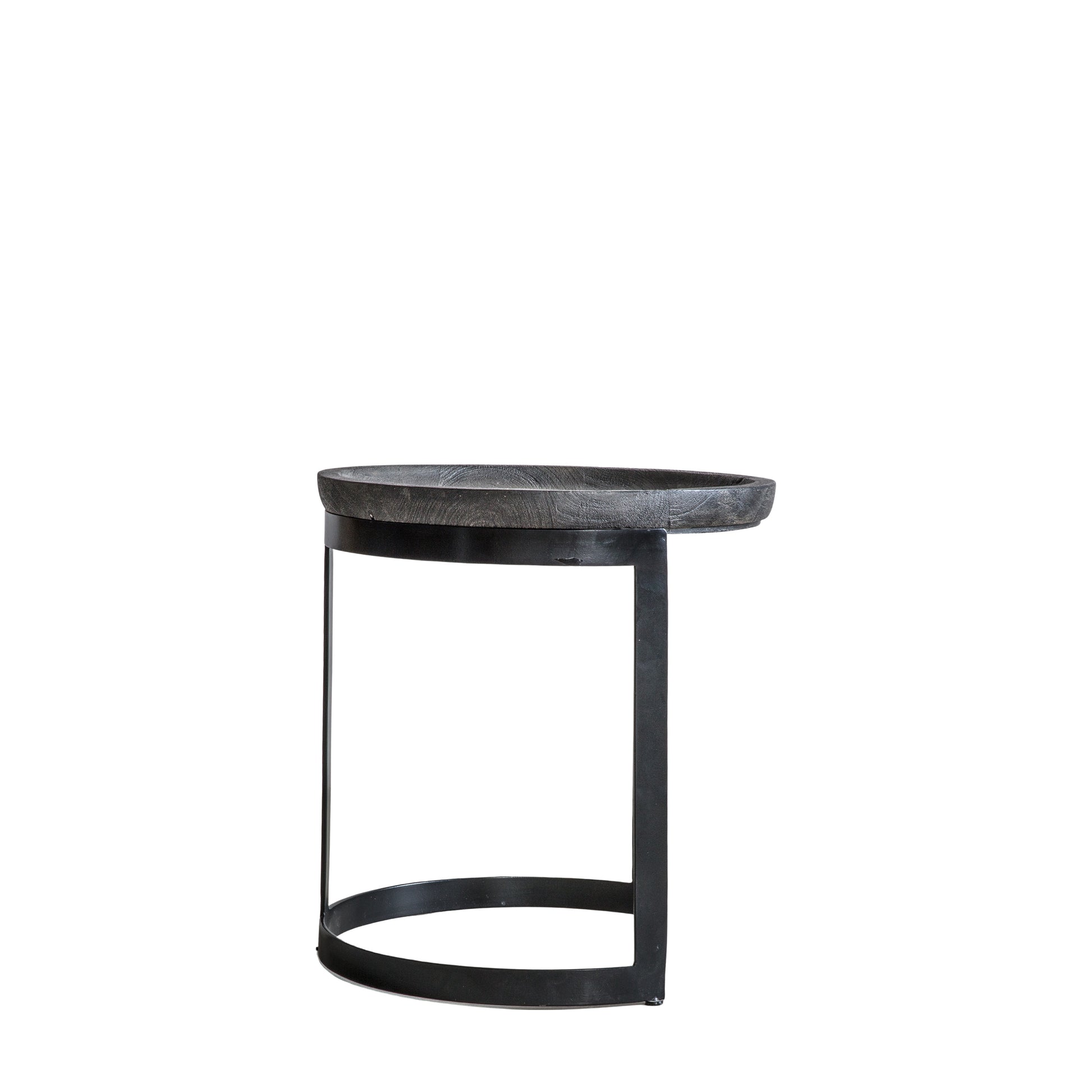 Ottawa Nest of 2 Tables Black / Greywash