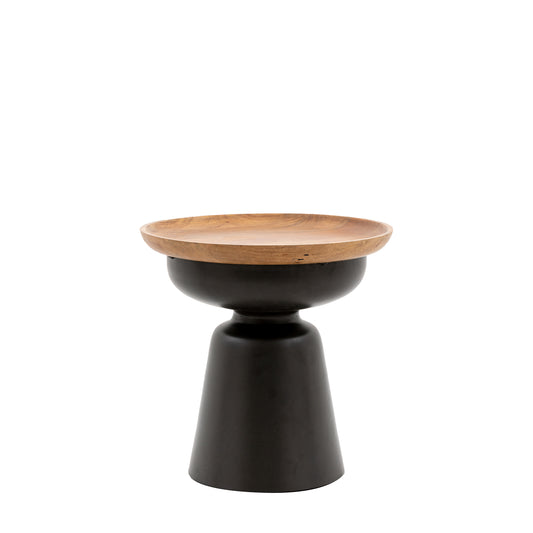 Alabama Side Table Grey / Natural