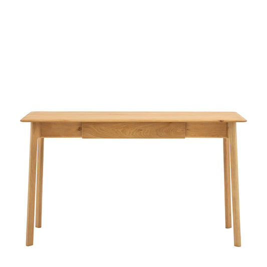 Madrid 1 Drawer Desk Oak