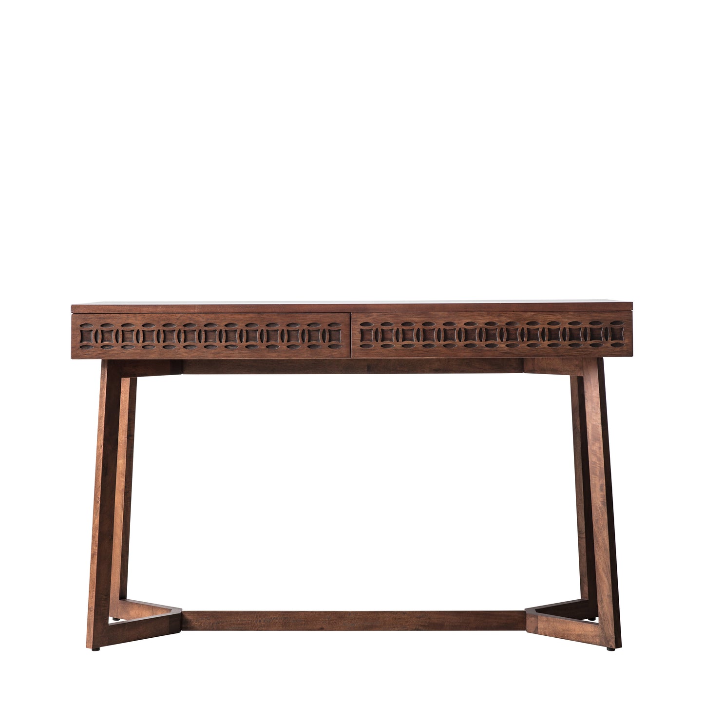 Boho Retreat 2 Drawer Desk Brown